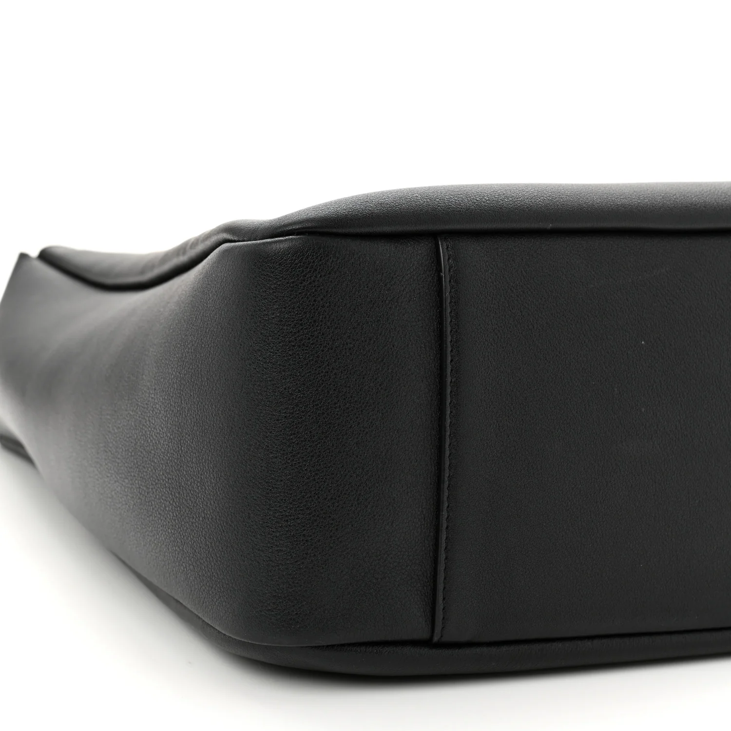 Smooth Calfskin Large Le 5 A 7 Soft Hobo Black - Image 9