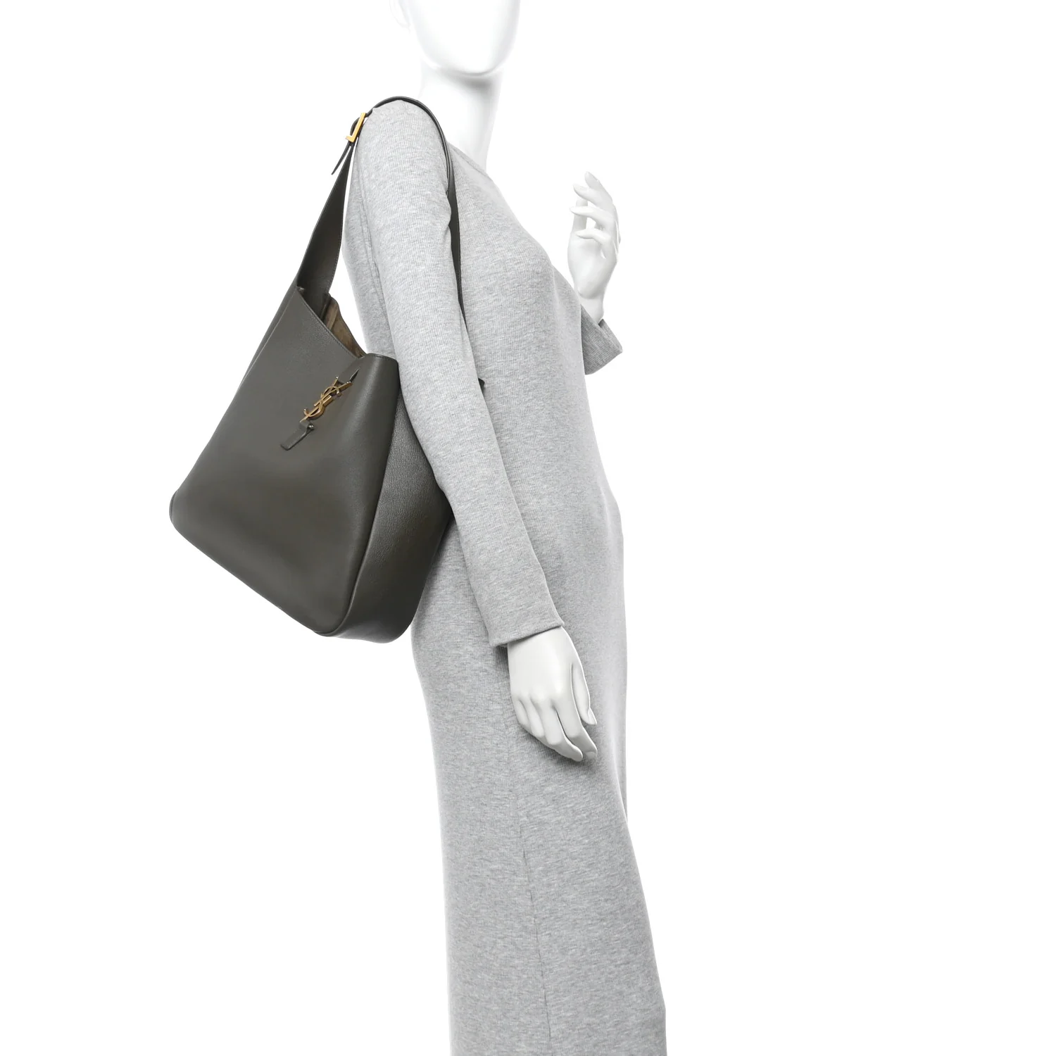 Smooth Calfskin Large Le 5 A 7 Soft Hobo Light Musk - Image 2