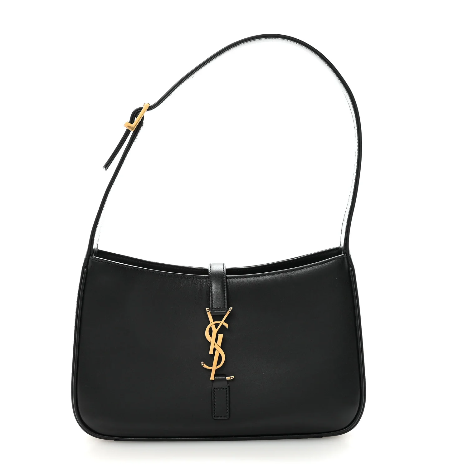 Smooth Calfskin Le 5 A 7 Hobo Black