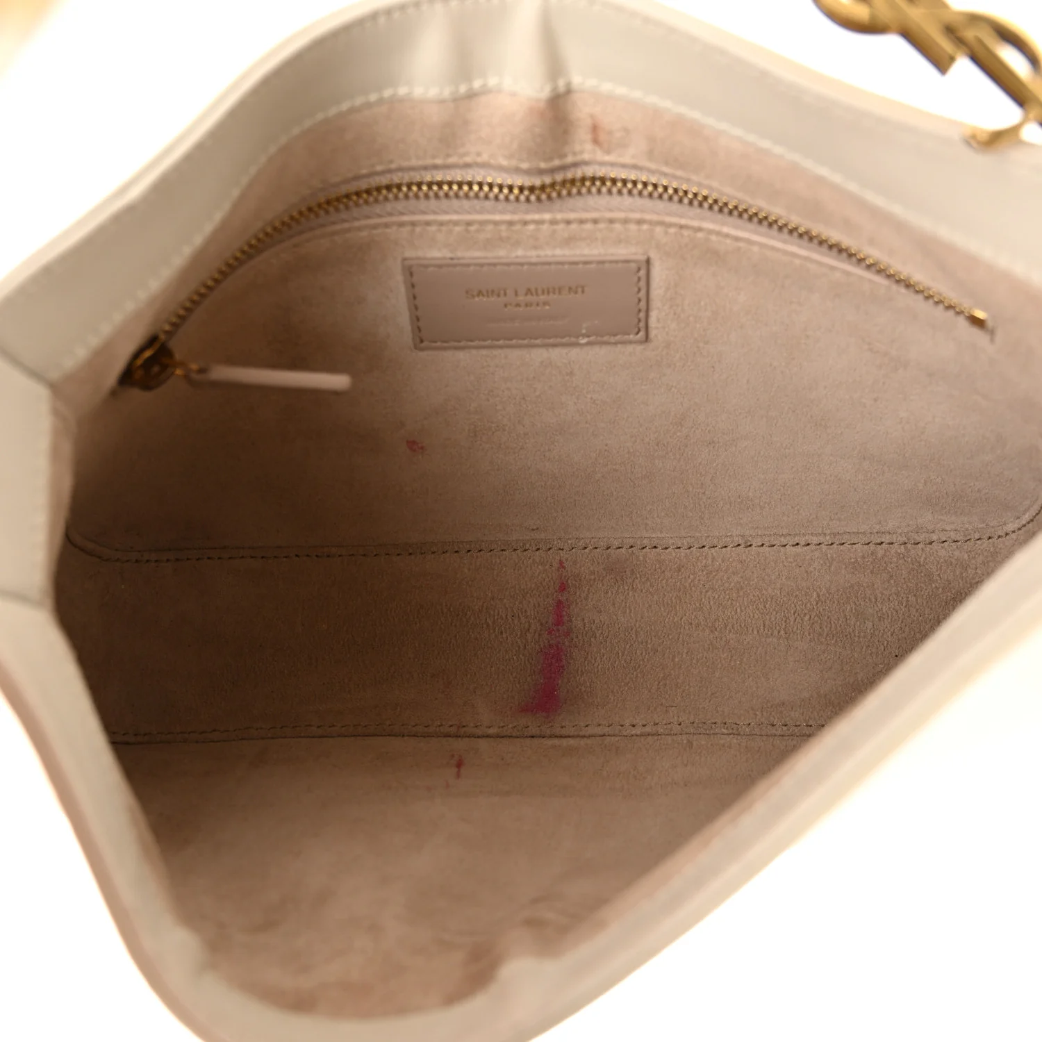 Smooth Calfskin Le 5 A 7 Hobo Blanc Vintage - Image 5