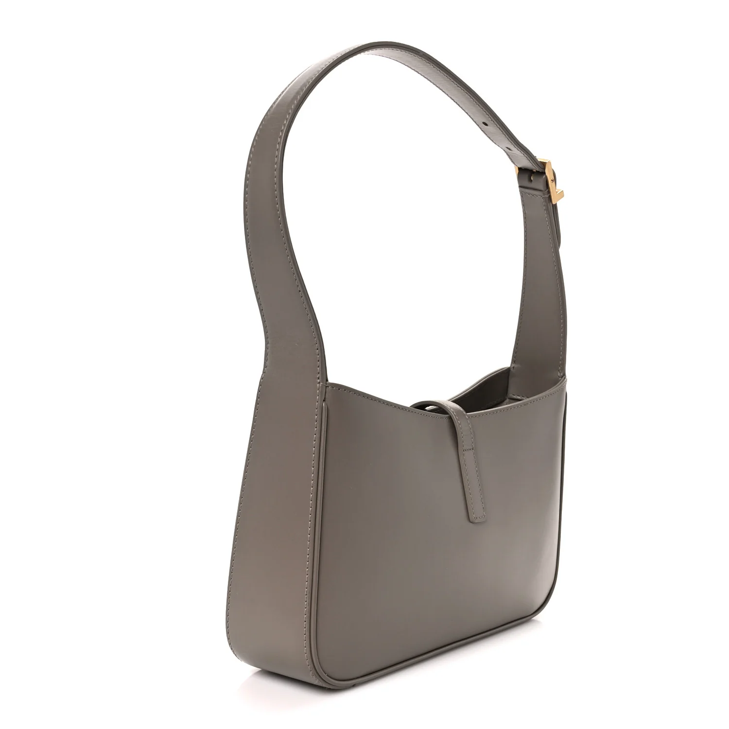 Smooth Calfskin Le 5 A 7 Hobo Greyish Brown - Image 3