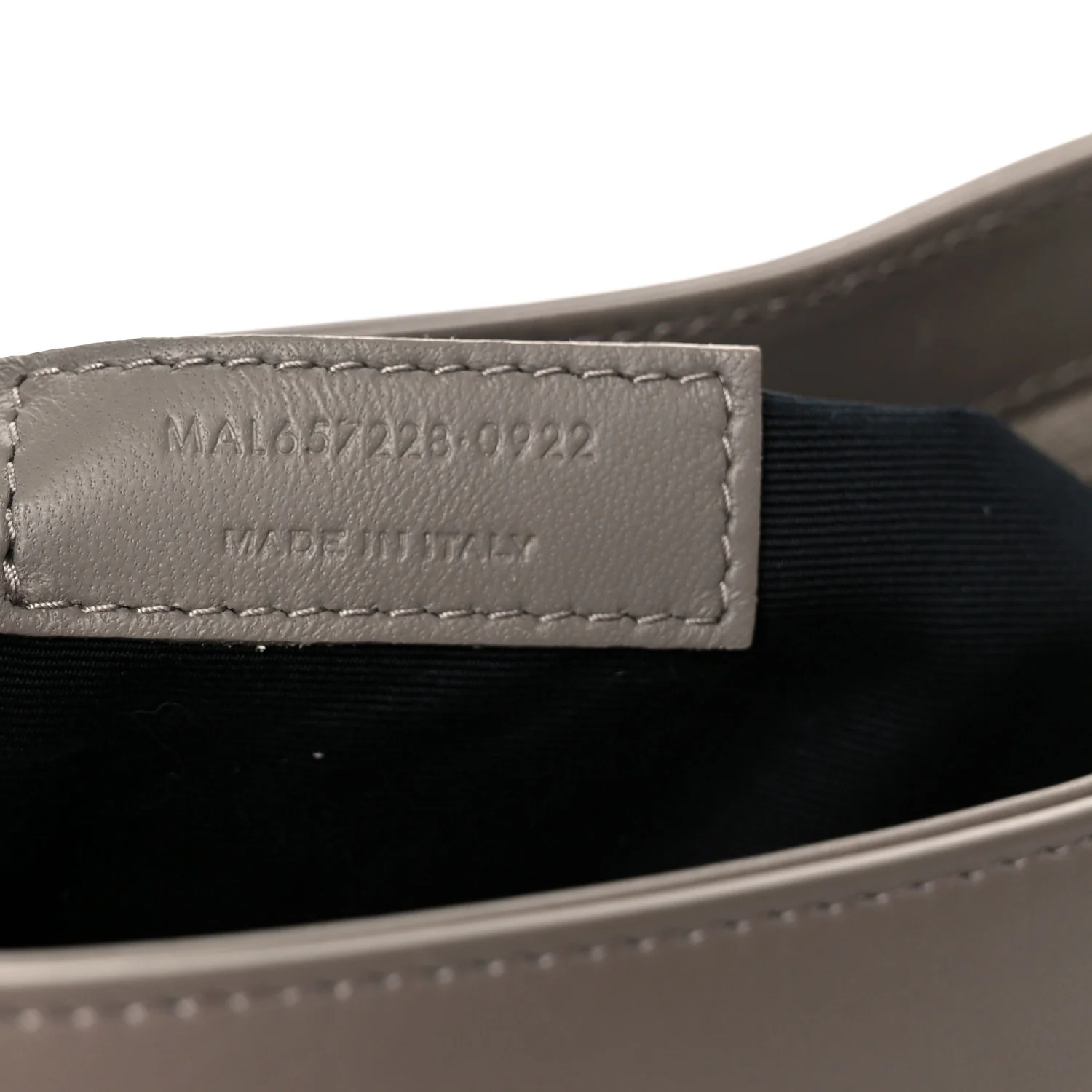 Smooth Calfskin Le 5 A 7 Hobo Greyish Brown - Image 7
