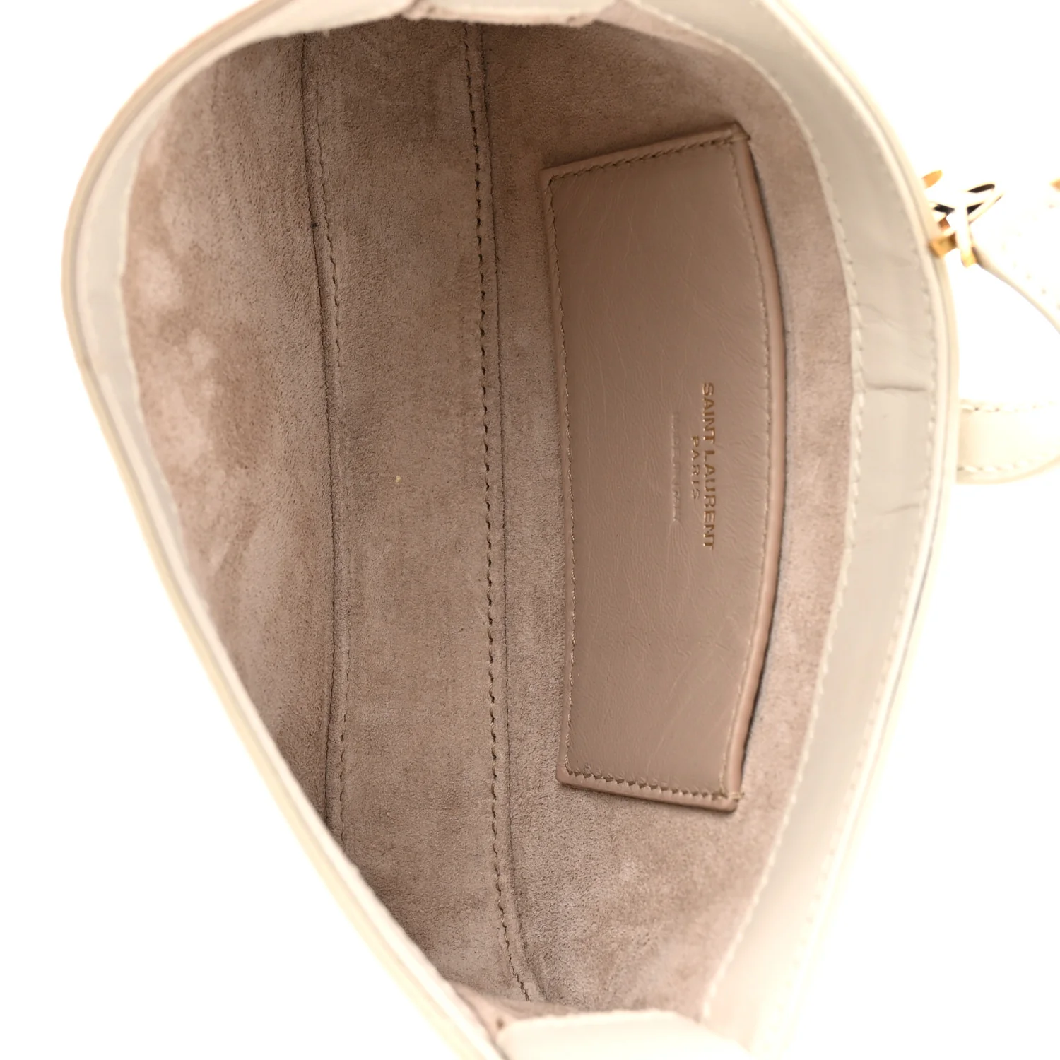 Smooth Calfskin Le 5 A 7 Mini Hobo Blanc Vintage - Image 9