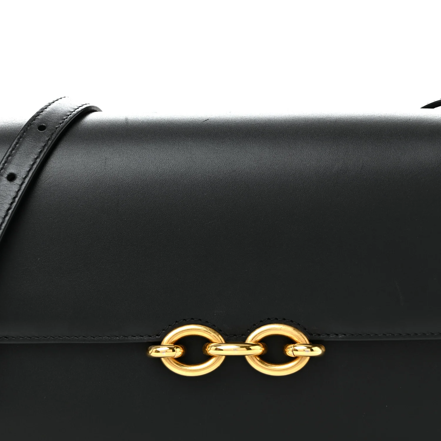 Smooth Calfskin Le Maillon Satchel Black - Image 7