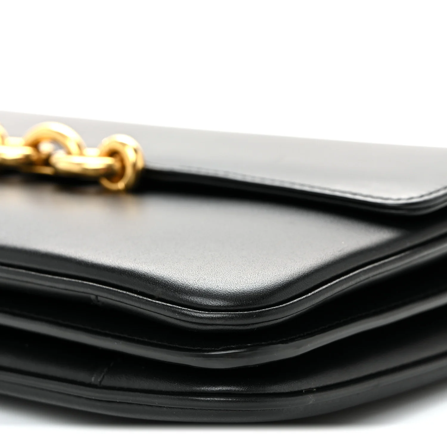 Smooth Calfskin Le Maillon Satchel Black - Image 9