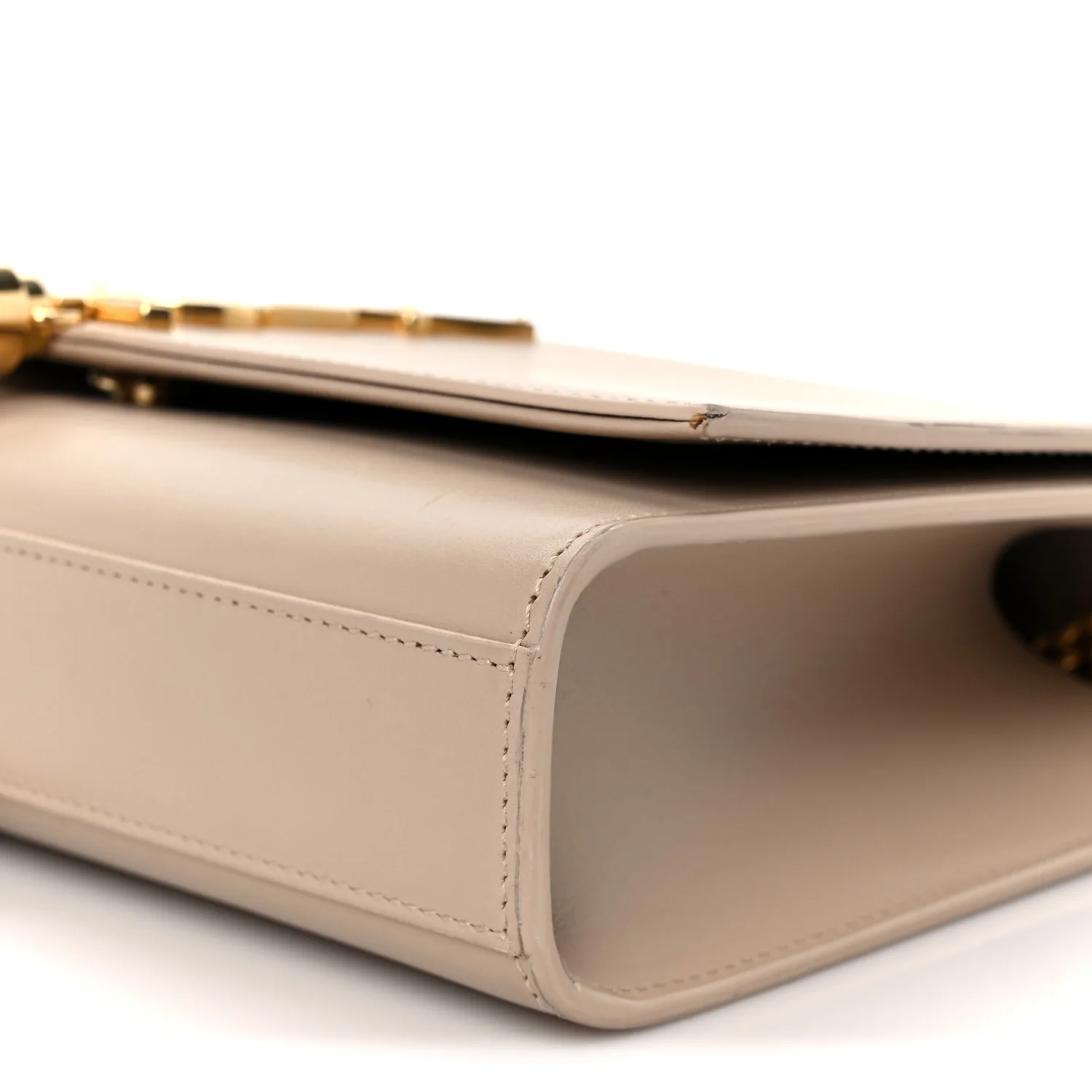 Smooth Calfskin Medium Classic Monogram Kate Tassel Satchel Nude Powder - Image 11