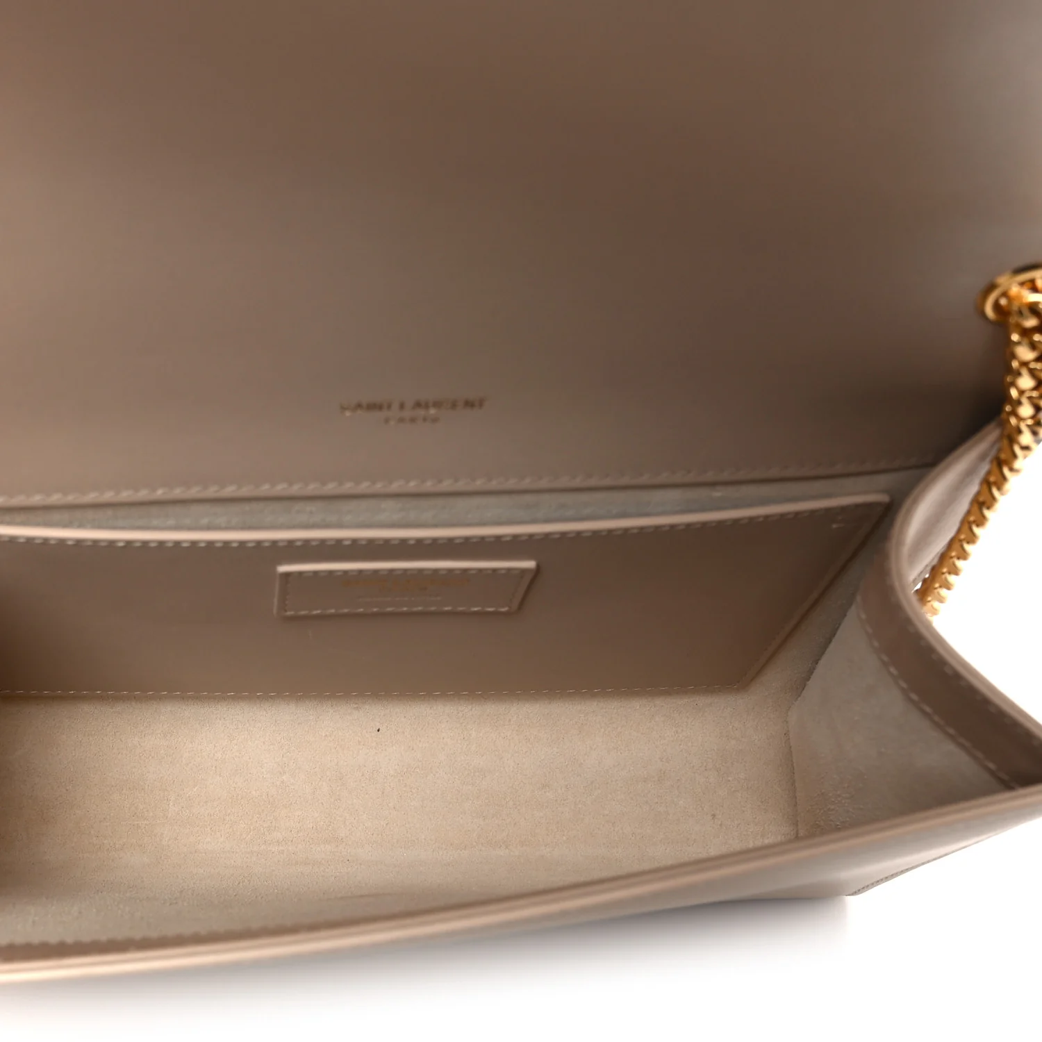 Smooth Calfskin Medium Classic Monogram Kate Tassel Satchel Nude Powder - Image 5