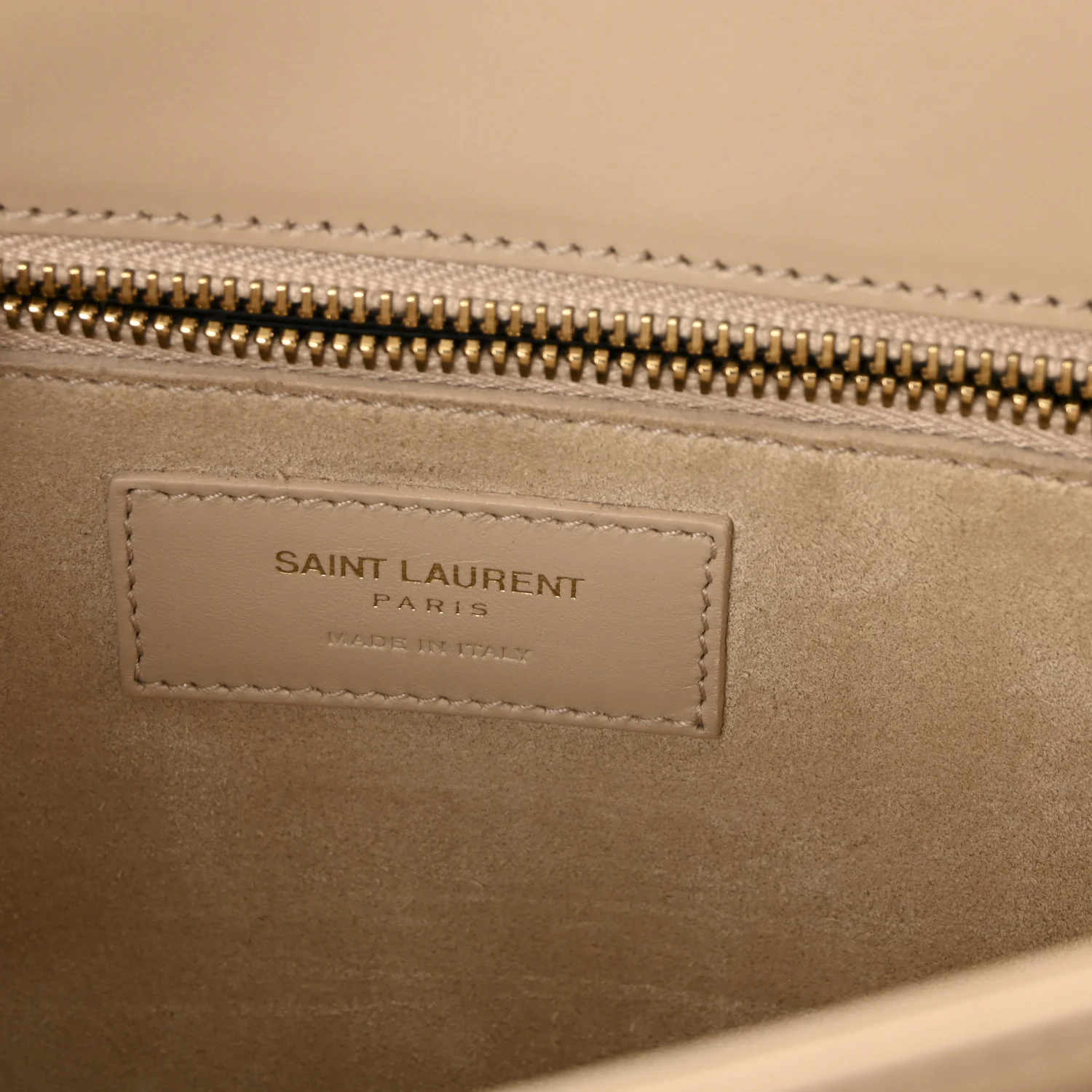 Smooth Calfskin Medium Classic Monogram Universite Bag Cream - Image 6
