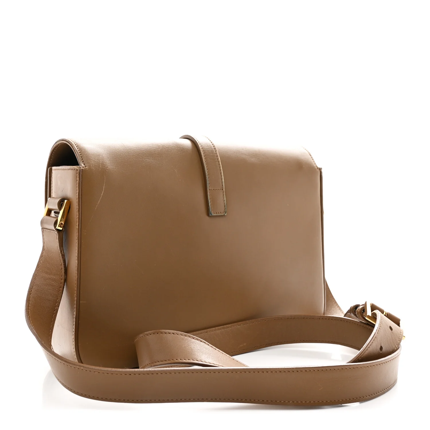 Smooth Calfskin Medium Classic Monogram Universite Bag Dark Beige - Image 3
