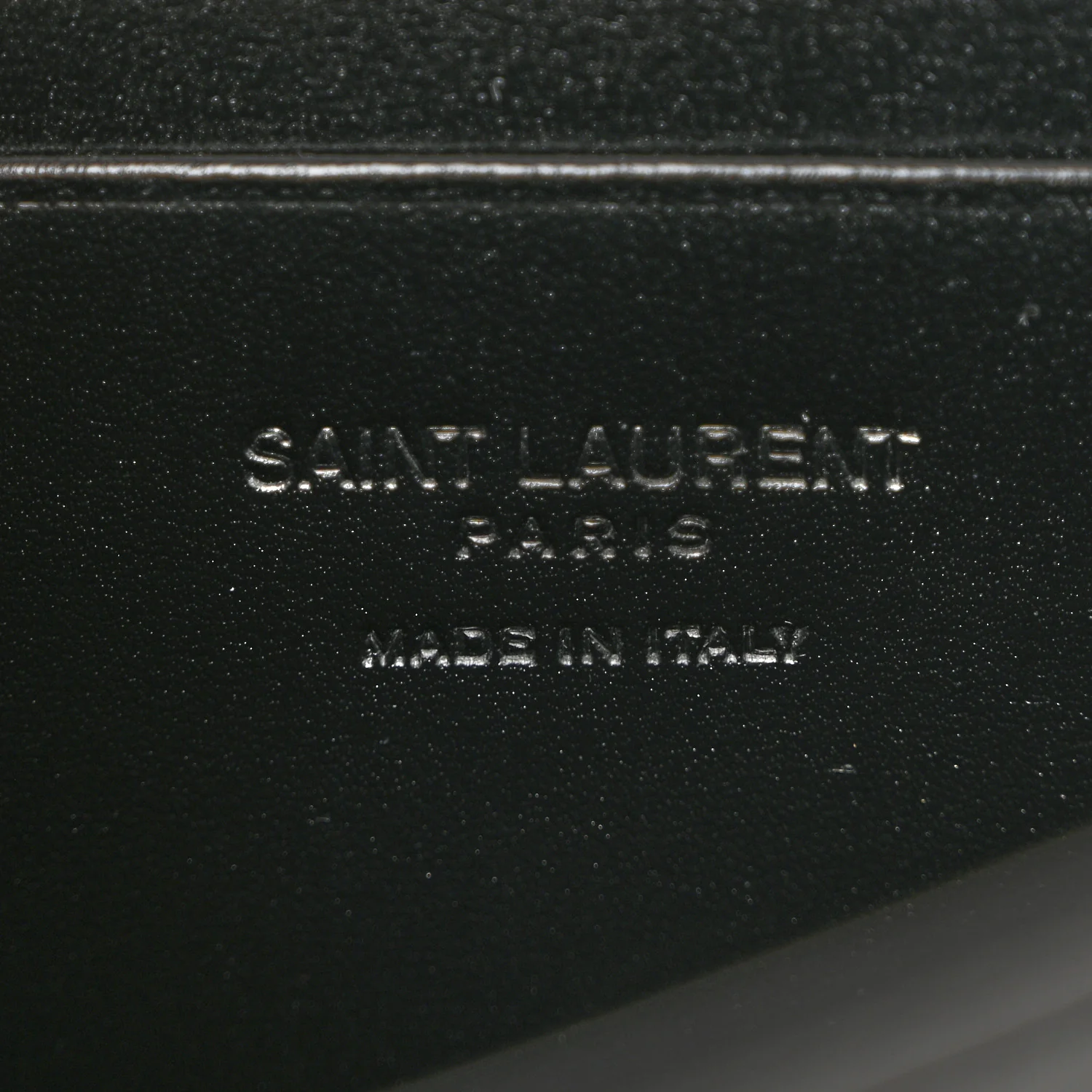 Smooth Calfskin Monogram Crossbody Bag Black - Image 6