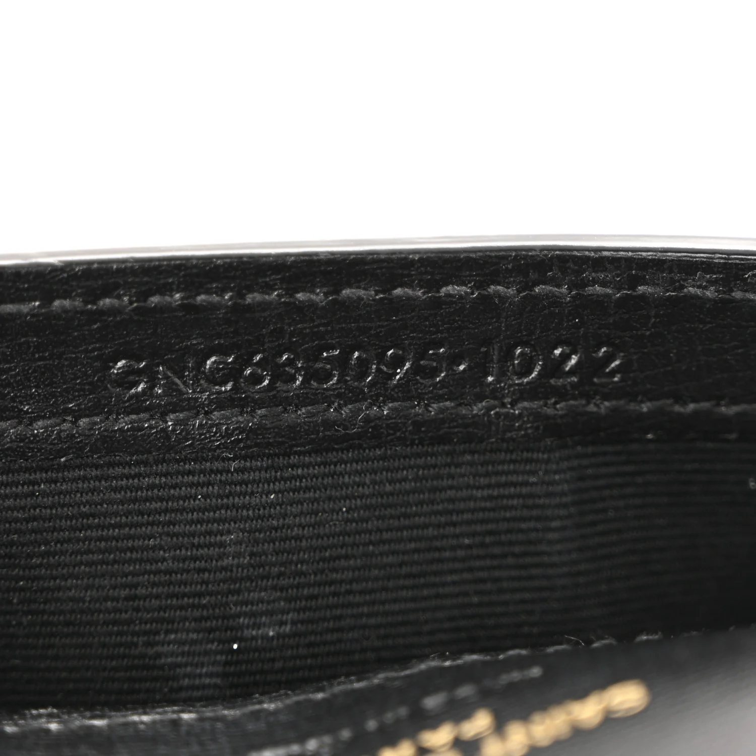 Smooth Calfskin Monogram Phone Holder Crossbody Black - Image 7
