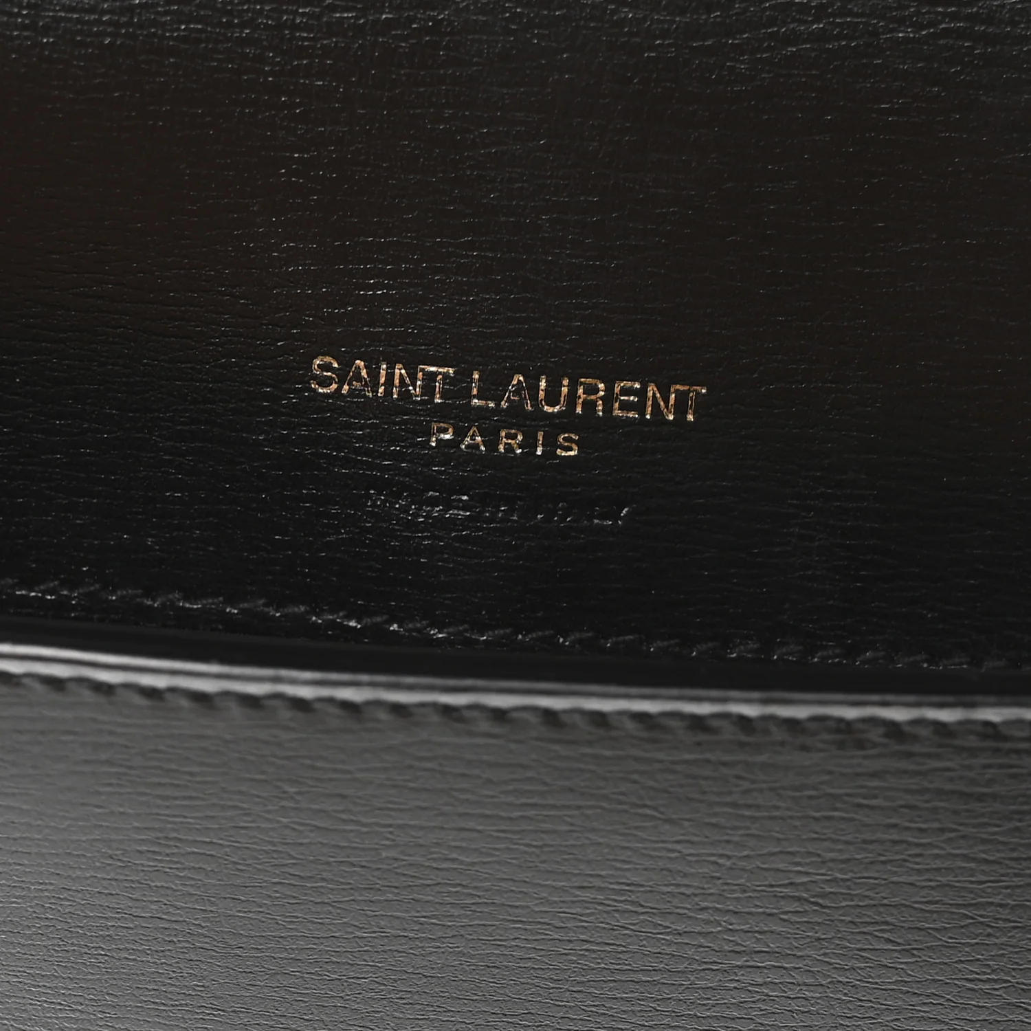 Smooth Calfskin Monogram Phone Holder Crossbody Black - Image 11