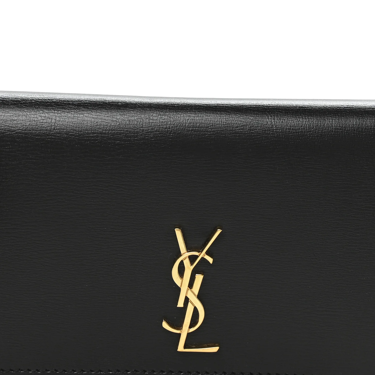 Smooth Calfskin Monogram Phone Holder Crossbody Black - Image 12