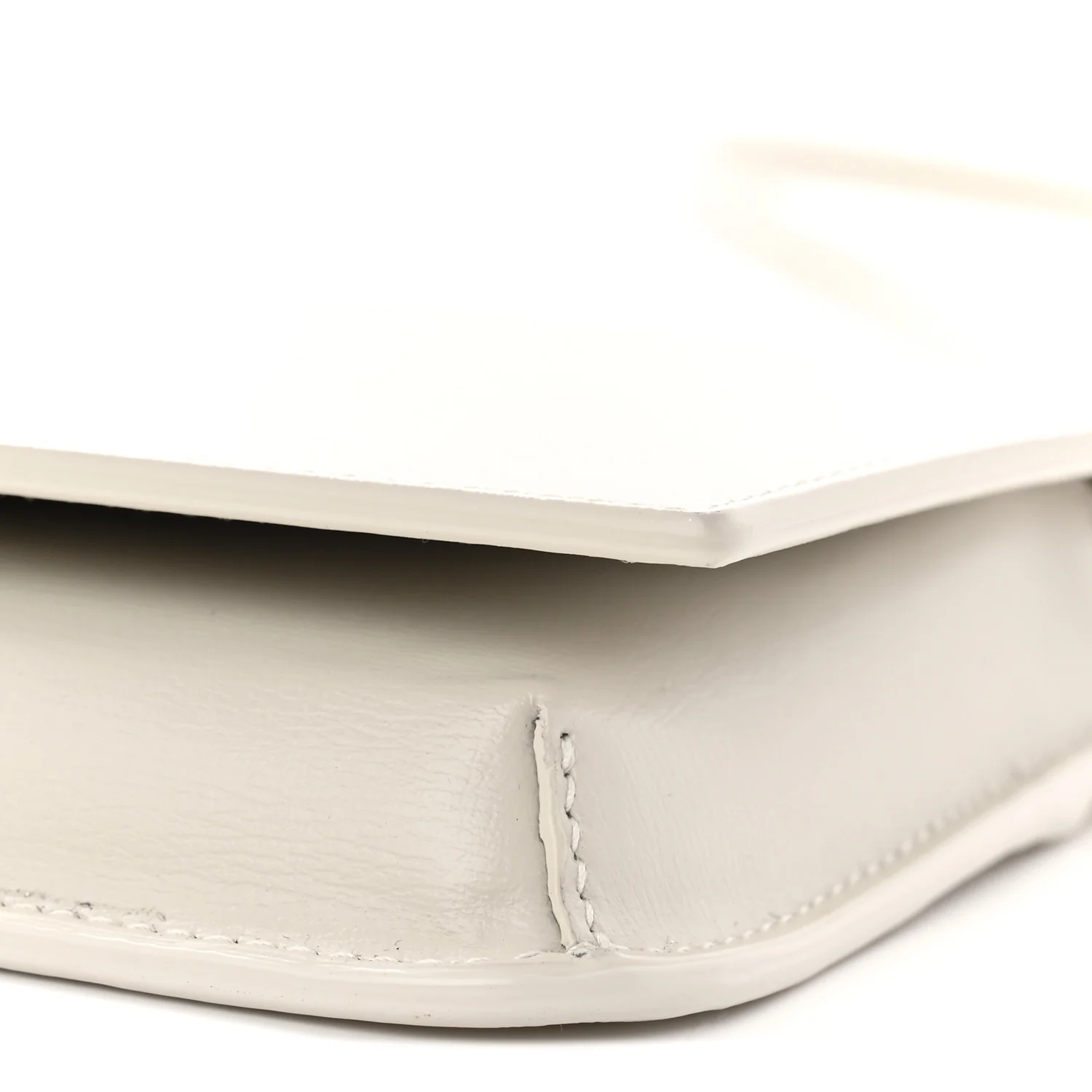 Smooth Calfskin Monogram Phone Holder Crossbody Crema Soft - Image 10