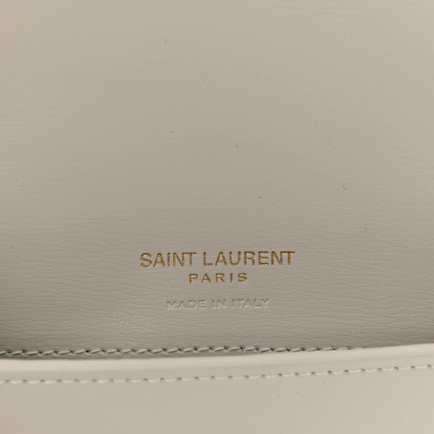 Smooth Calfskin Monogram Phone Holder Crossbody Crema Soft - Image 6