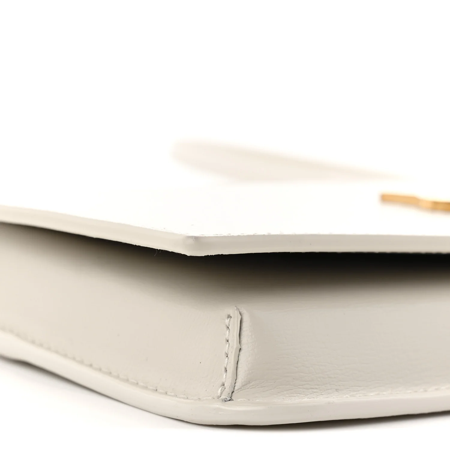 Smooth Calfskin Monogram Phone Holder Crossbody Crema Soft - Image 9