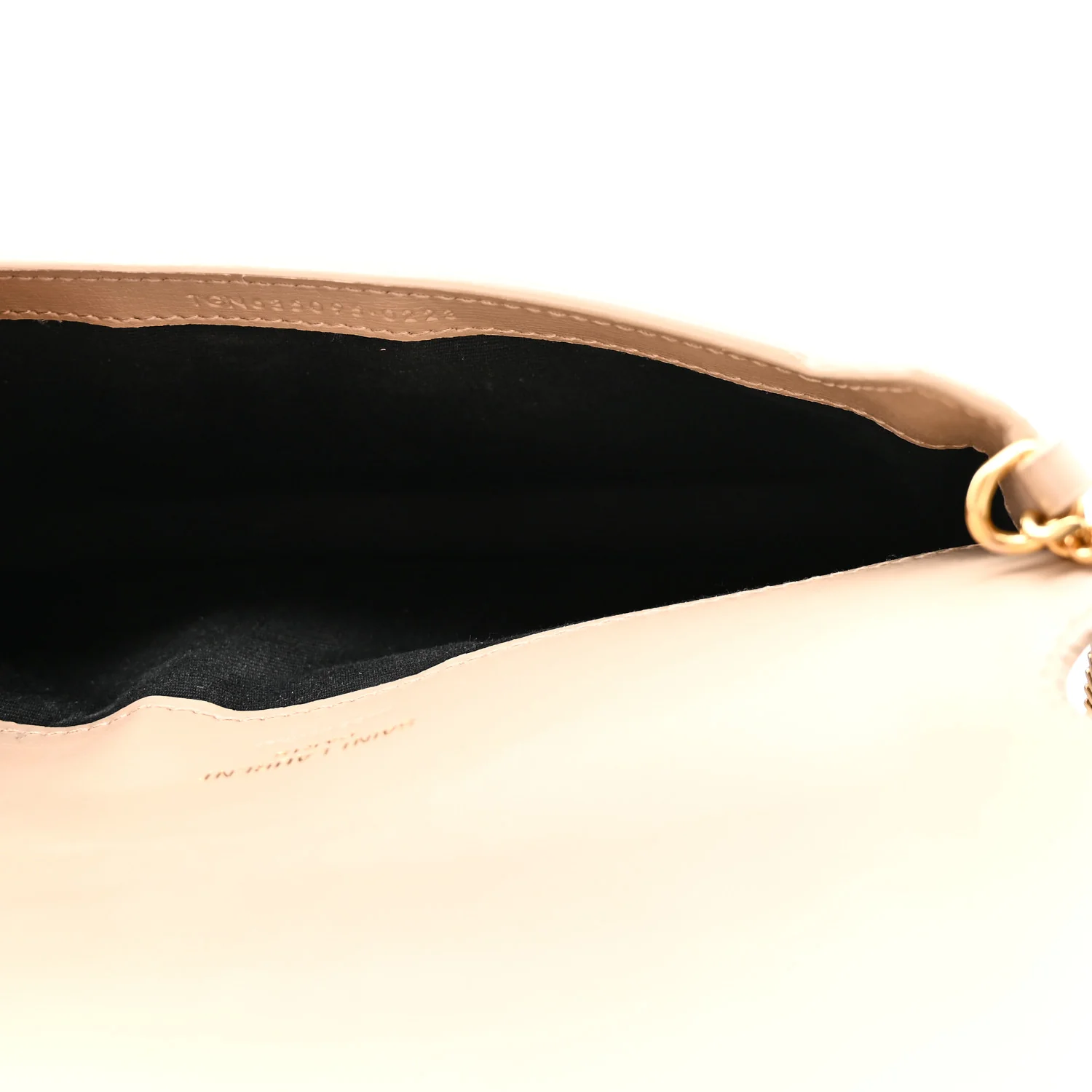 Smooth Calfskin Monogram Phone Holder Crossbody Dark Beige - Image 5