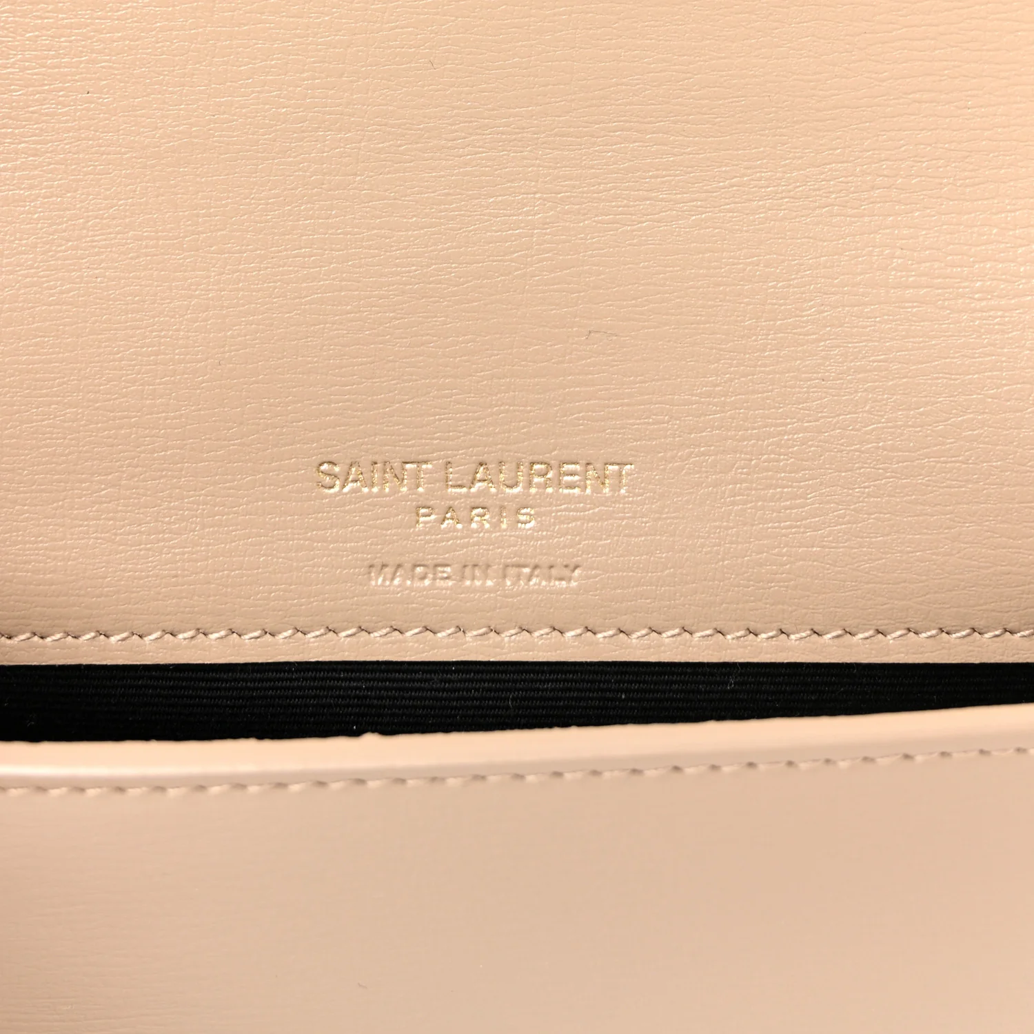 Smooth Calfskin Monogram Phone Holder Crossbody Dark Beige - Image 6