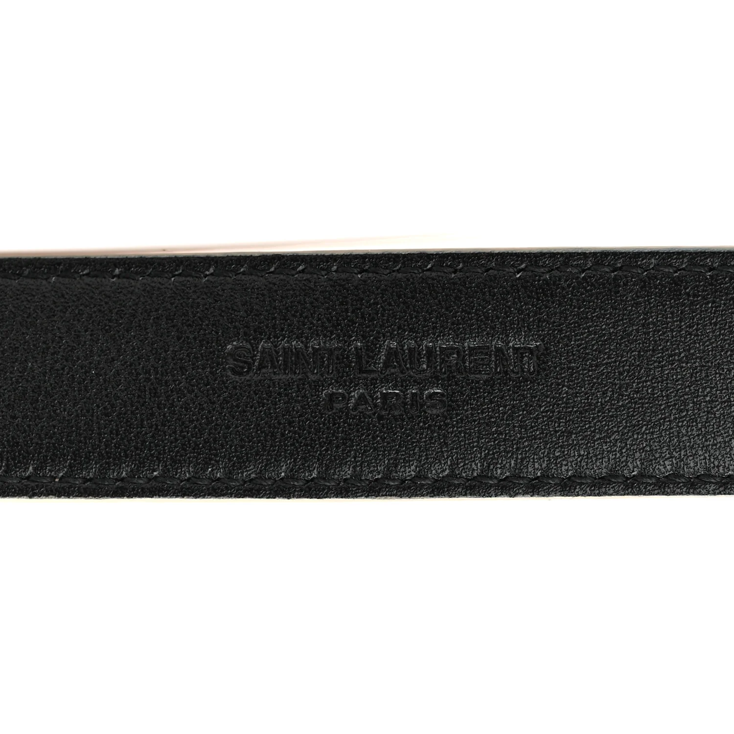Smooth Calfskin Monogram Square Buckle Belt 80 32 Dark Beige - Image 4