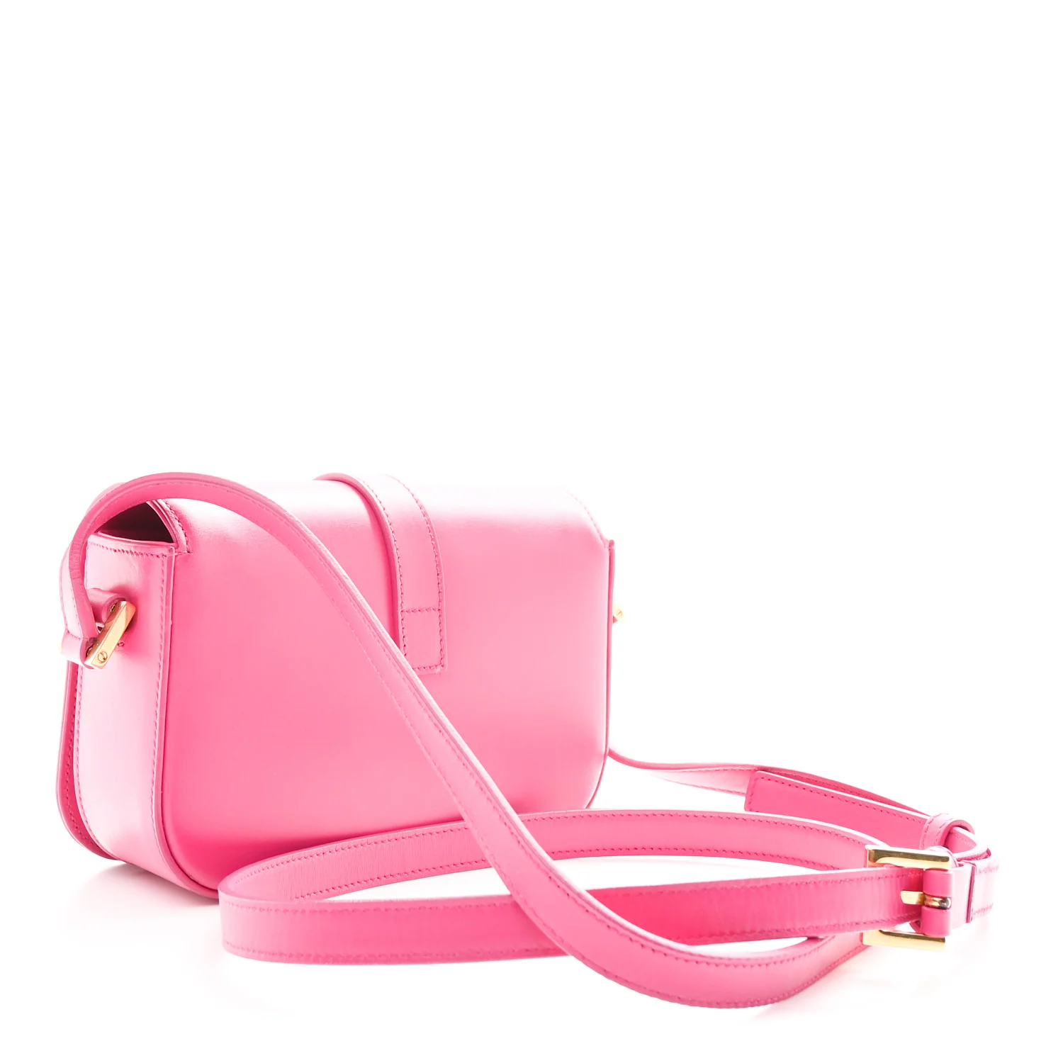 Smooth Calfskin Small Classic Monogram Universite Bag Fuchsia - Image 3