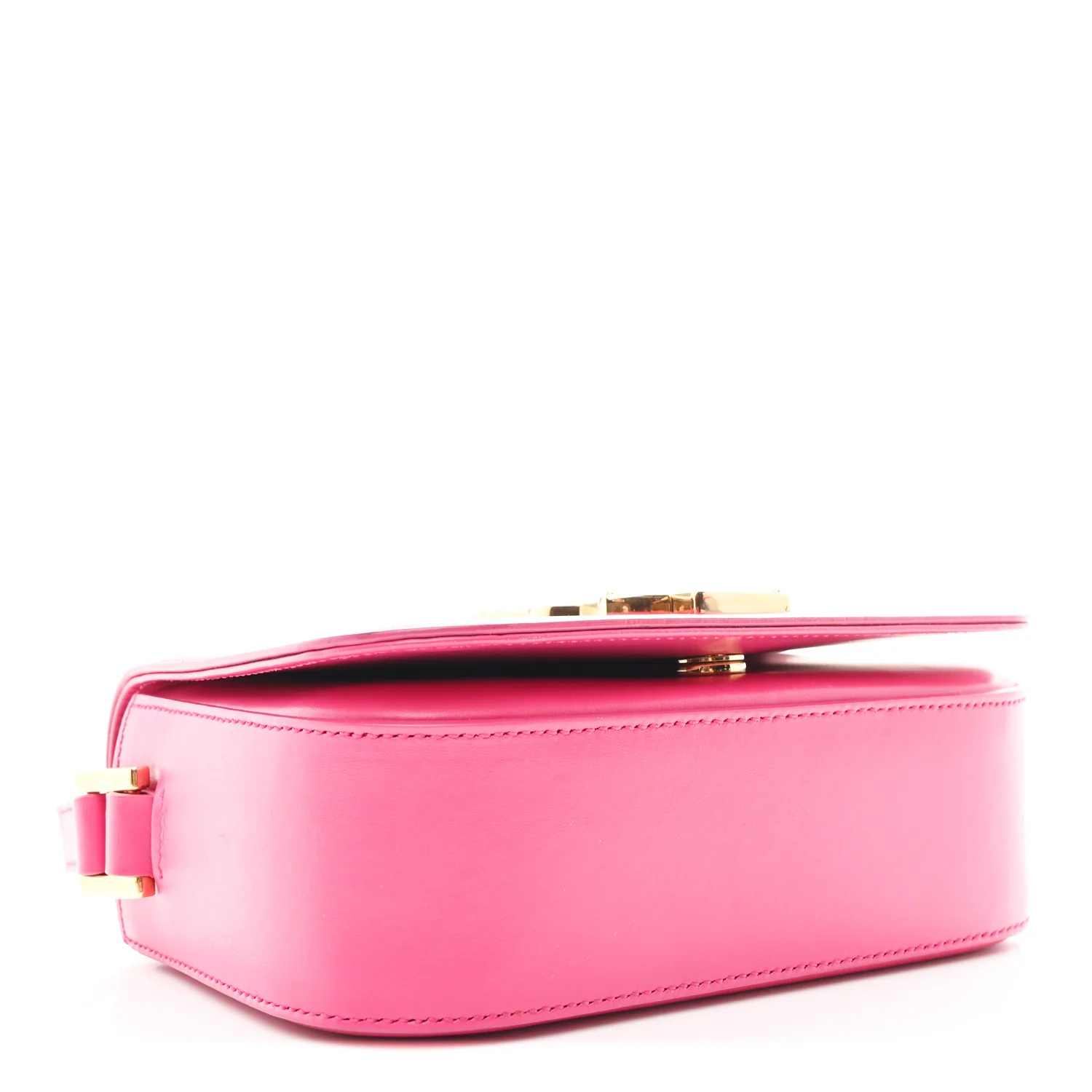 Smooth Calfskin Small Classic Monogram Universite Bag Fuchsia - Image 4