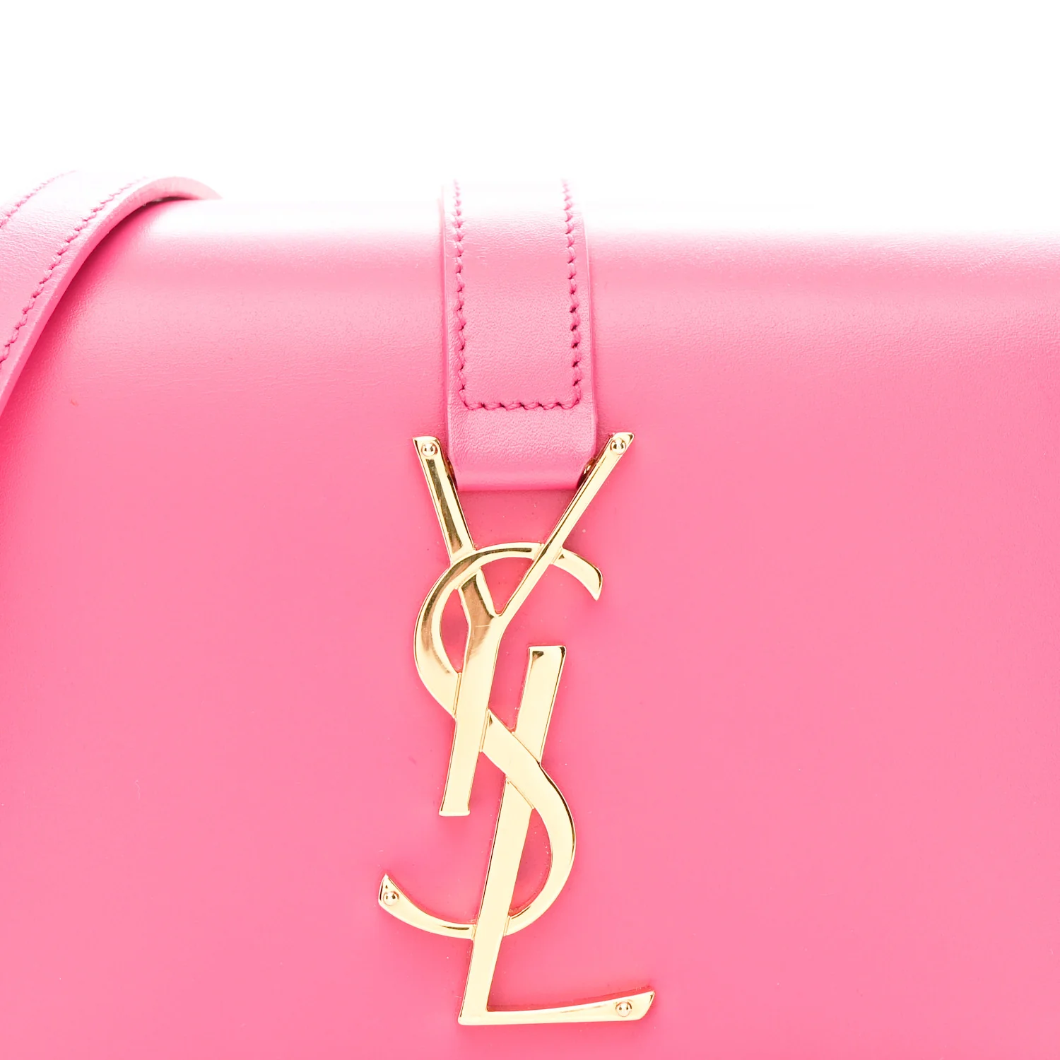 Smooth Calfskin Small Classic Monogram Universite Bag Fuchsia - Image 8