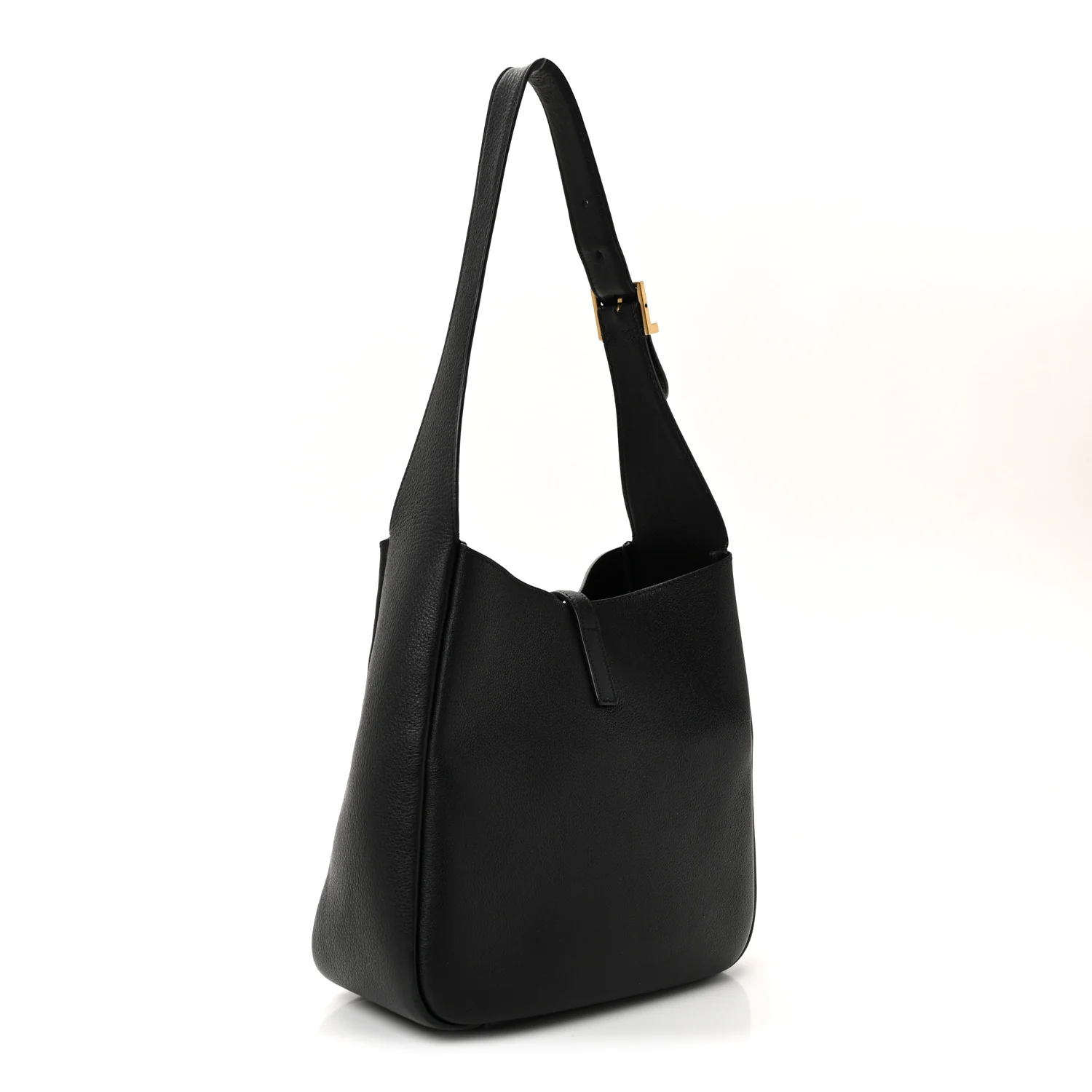 Smooth Calfskin Small Le 5 A 7 Soft Hobo Black - Image 3