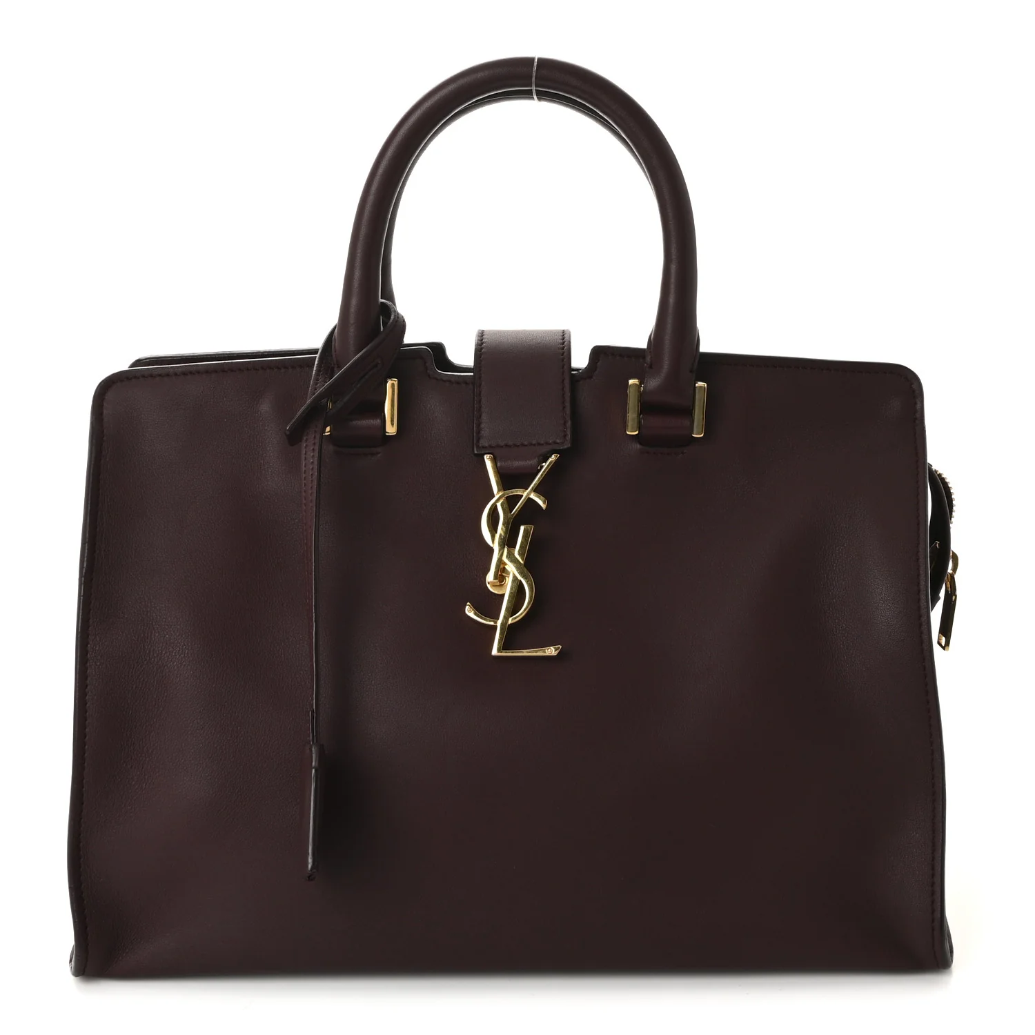Smooth Calfskin Small Monogram Cabas Rouge Legion