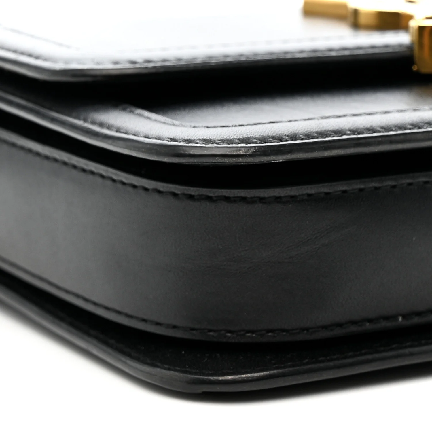 Smooth Calfskin Small Solferino Satchel Black - Image 8
