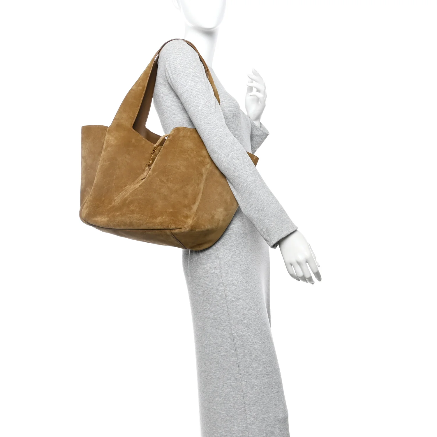 Suede Bea Tote Golden Leaf - Image 2