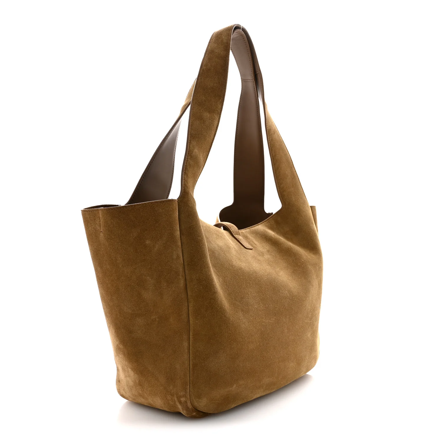 Suede Bea Tote Golden Leaf - Image 3