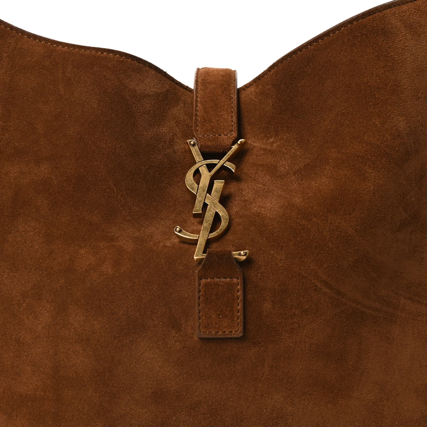 Suede Bea Tote Golden Leaf - Image 8