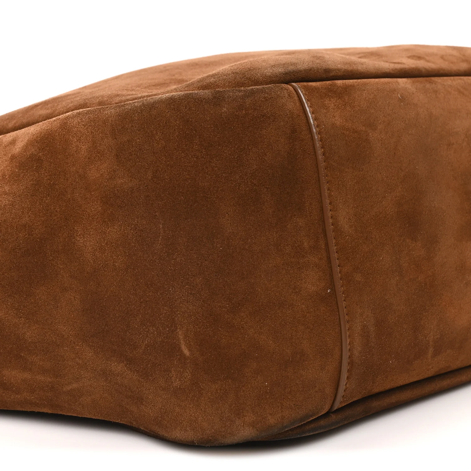 Suede Bea Tote Golden Leaf - Image 9