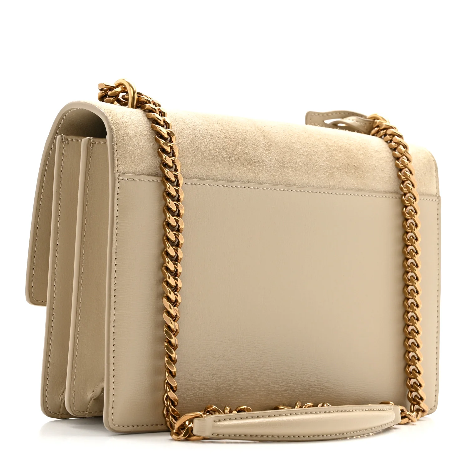 Suede Calfskin Medium Monogram Sunset Sea Salt - Image 3