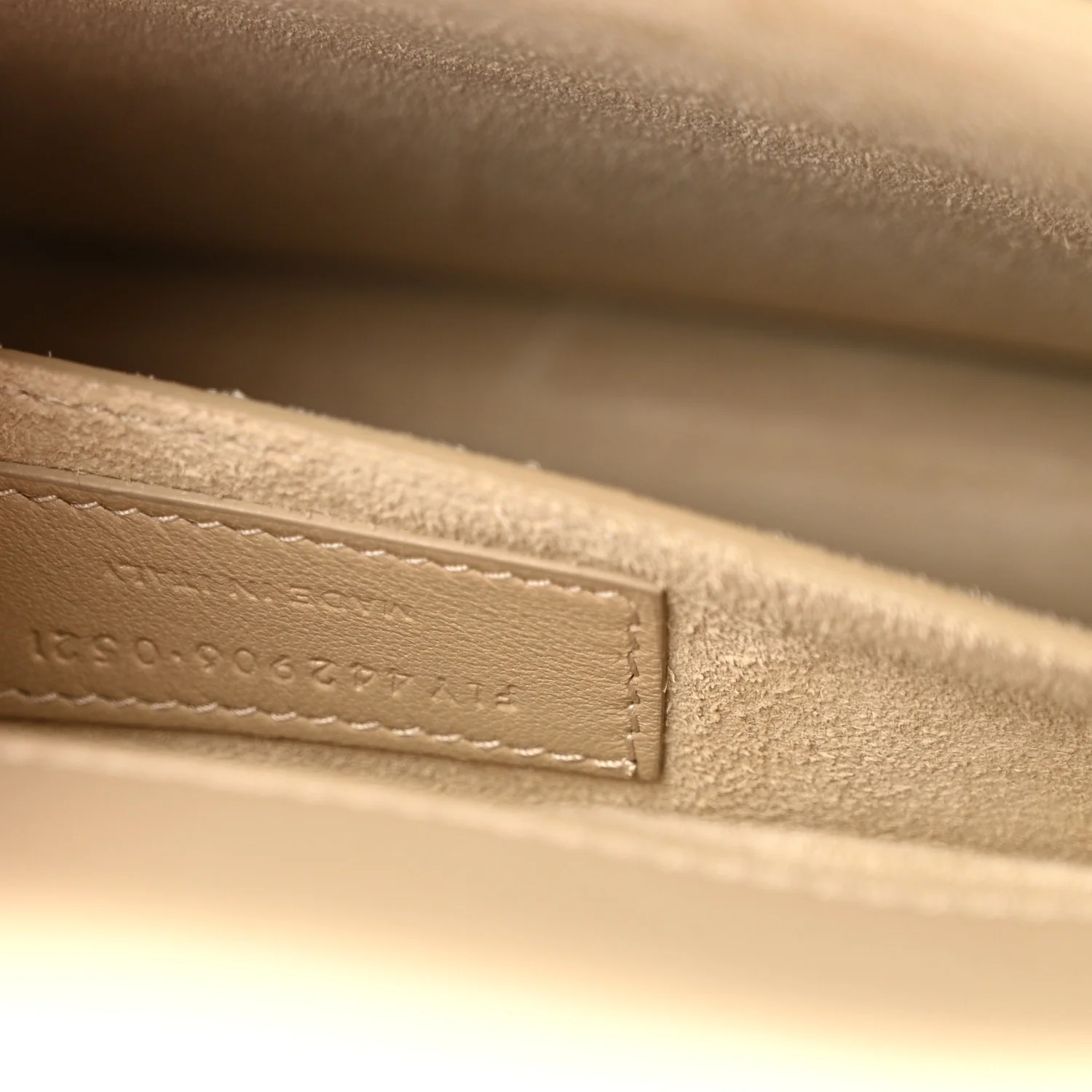 Suede Calfskin Medium Monogram Sunset Sea Salt - Image 8