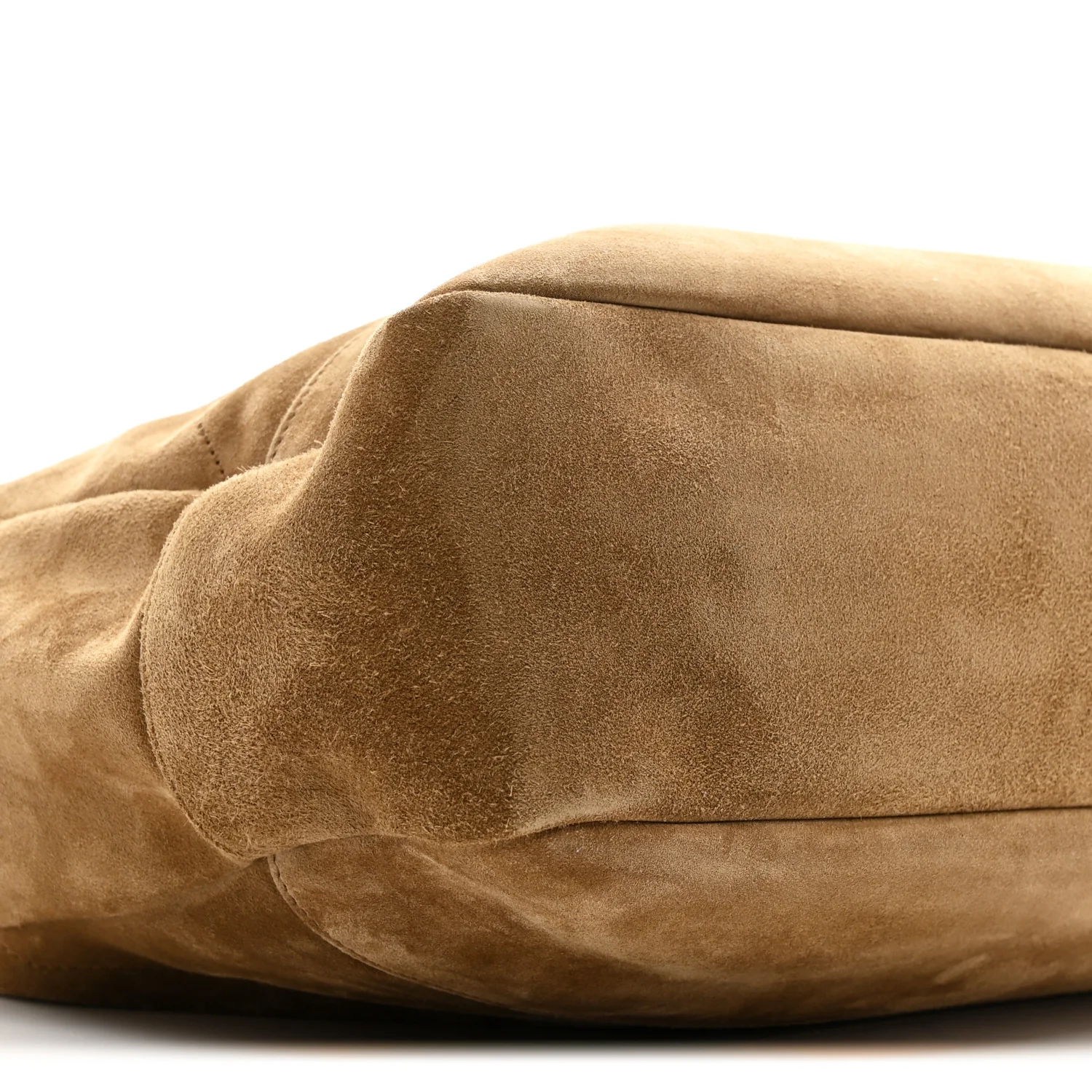 Suede Jamie Medium Shopping Tote Golden Leaf - Image 11