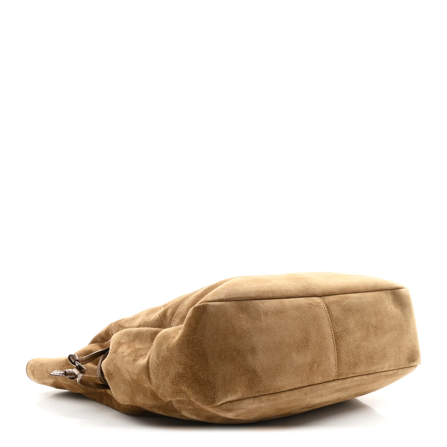 Suede Jamie Medium Shopping Tote Golden Leaf - Image 5