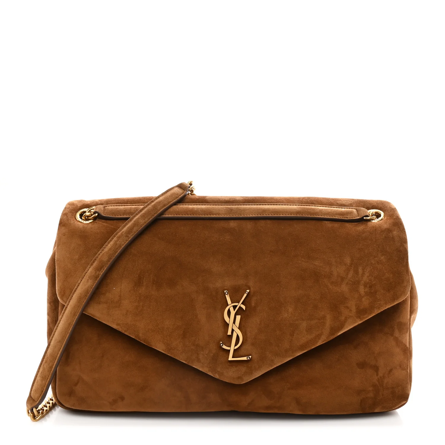 Suede Large Calypso Caramel Cognac