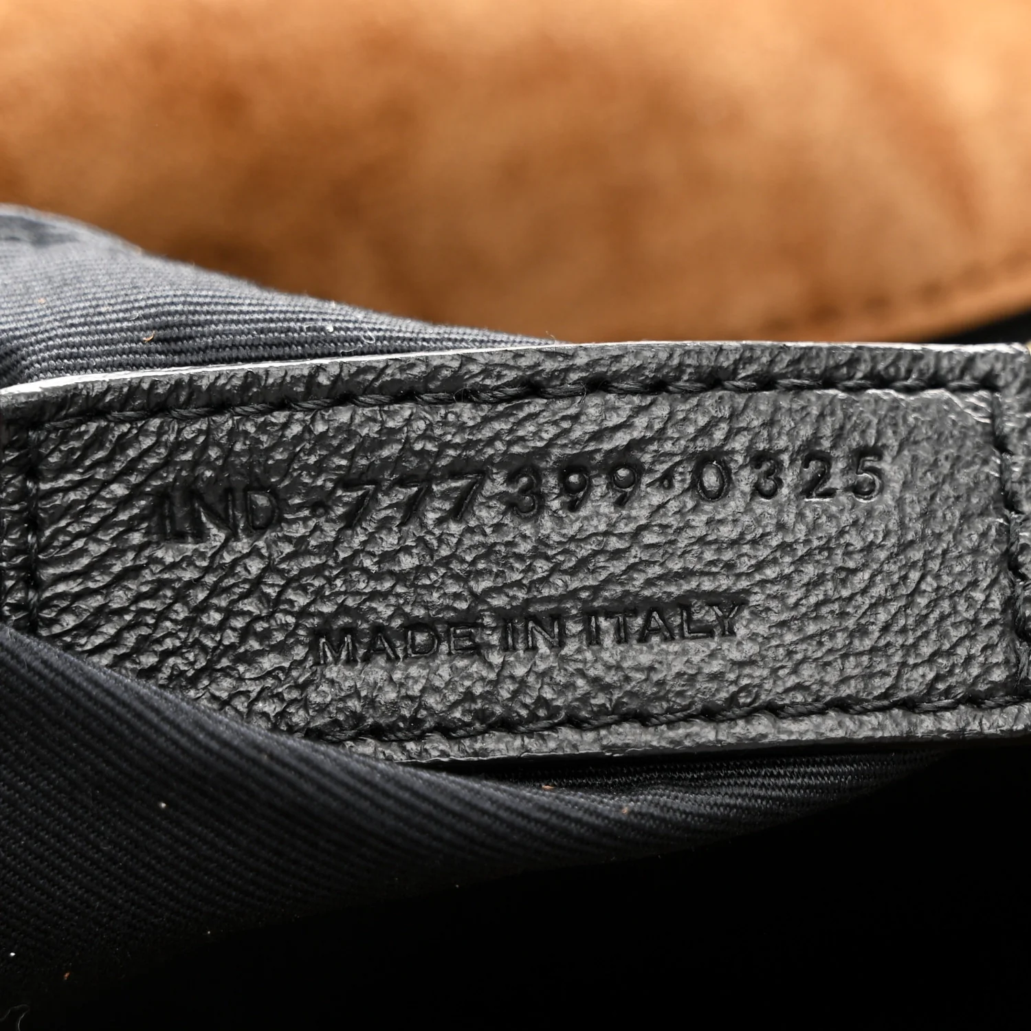 Suede Large Calypso Caramel Cognac - Image 7