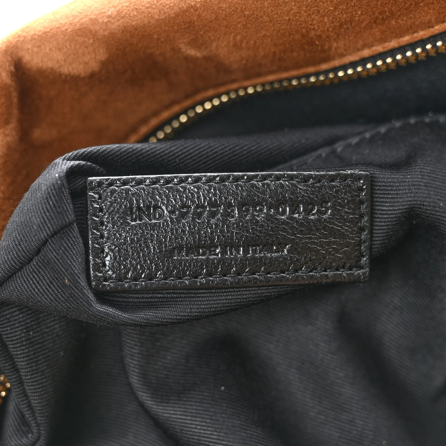 Suede Large Calypso Caramel Cognac - Image 7