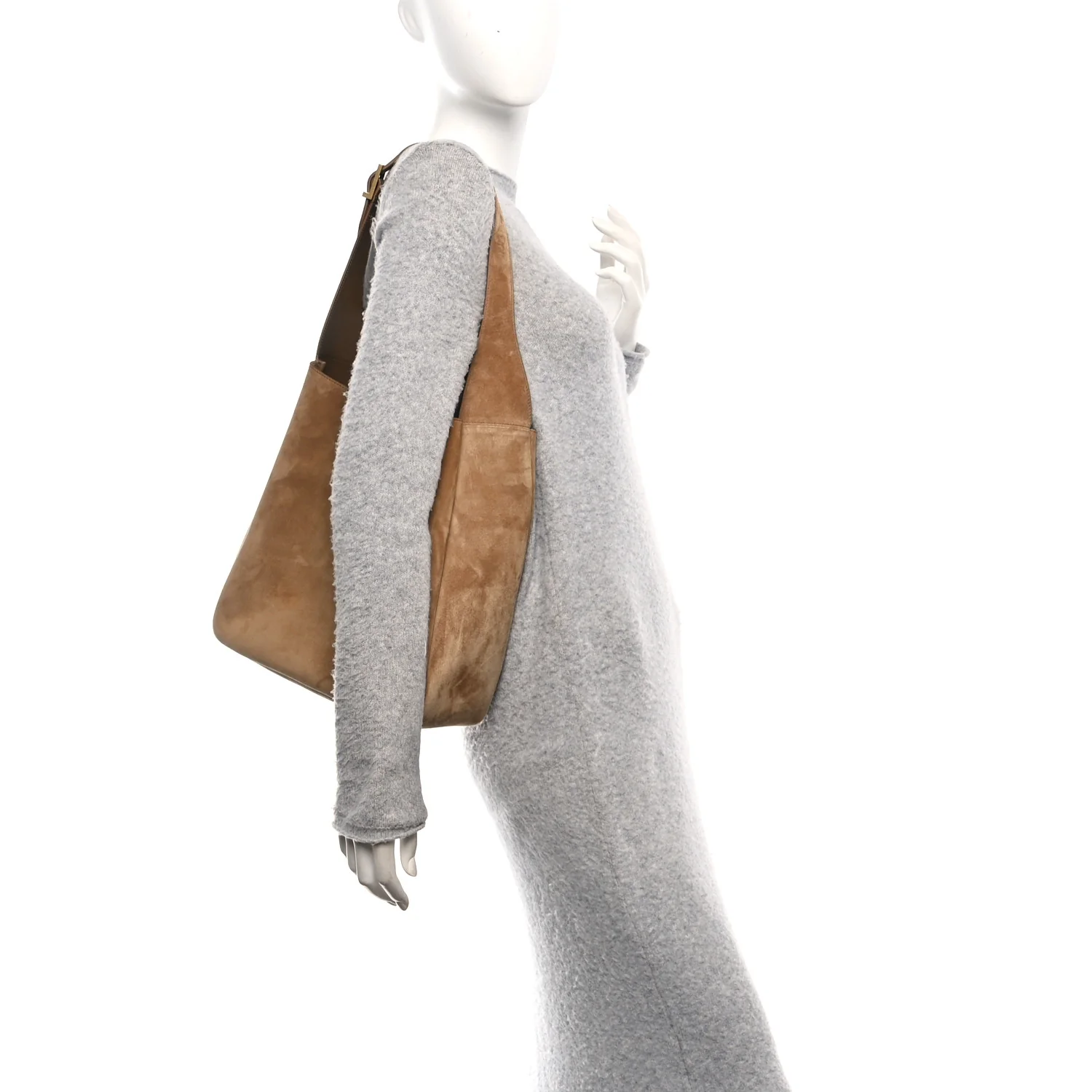 Suede Large Le 5 A 7 Soft Hobo Golden Leaf - Image 2
