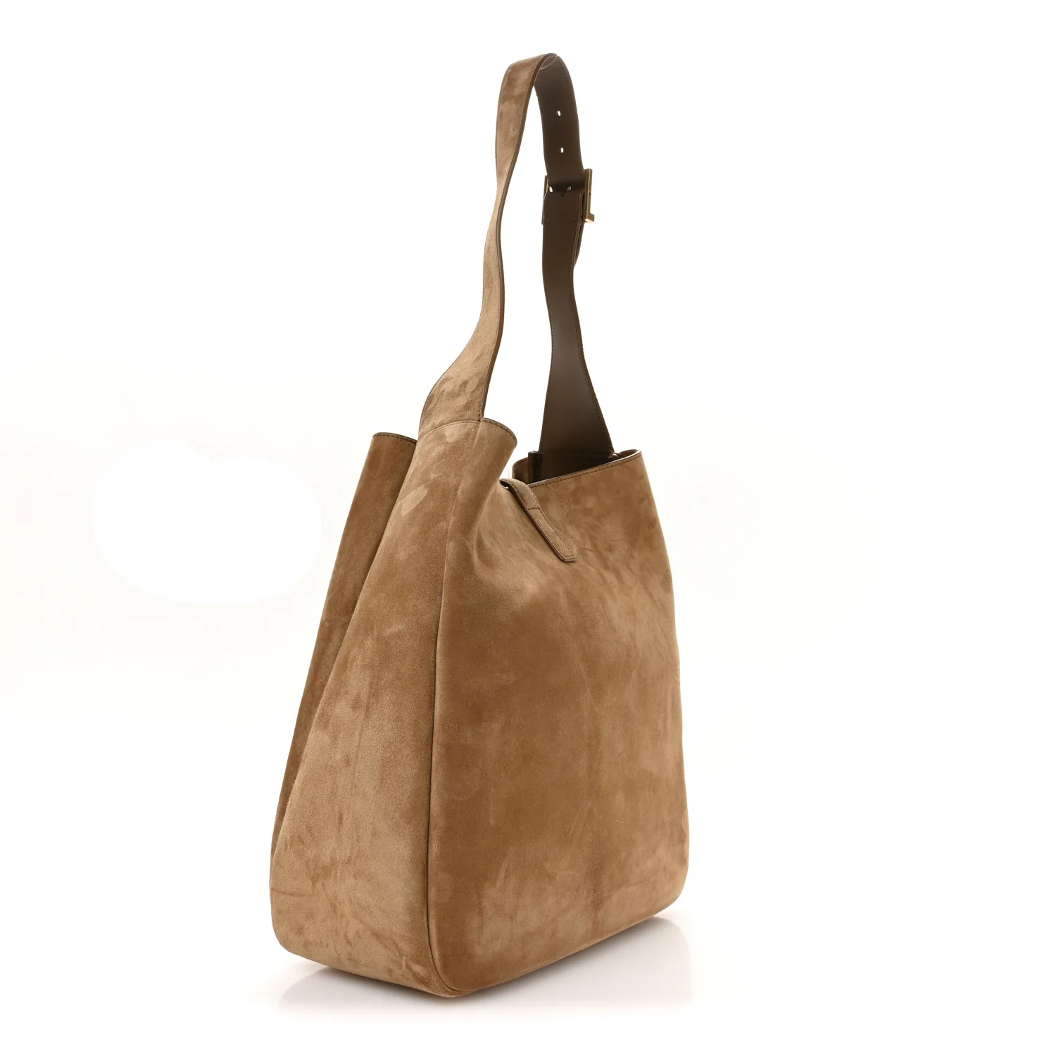 Suede Large Le 5 A 7 Soft Hobo Golden Leaf - Image 3