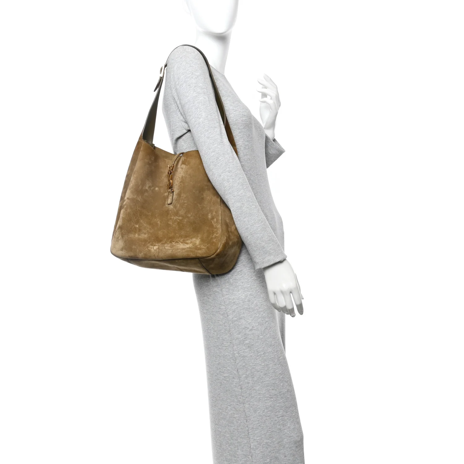 Suede Large Le 5 A 7 Soft Hobo New Barley - Image 2