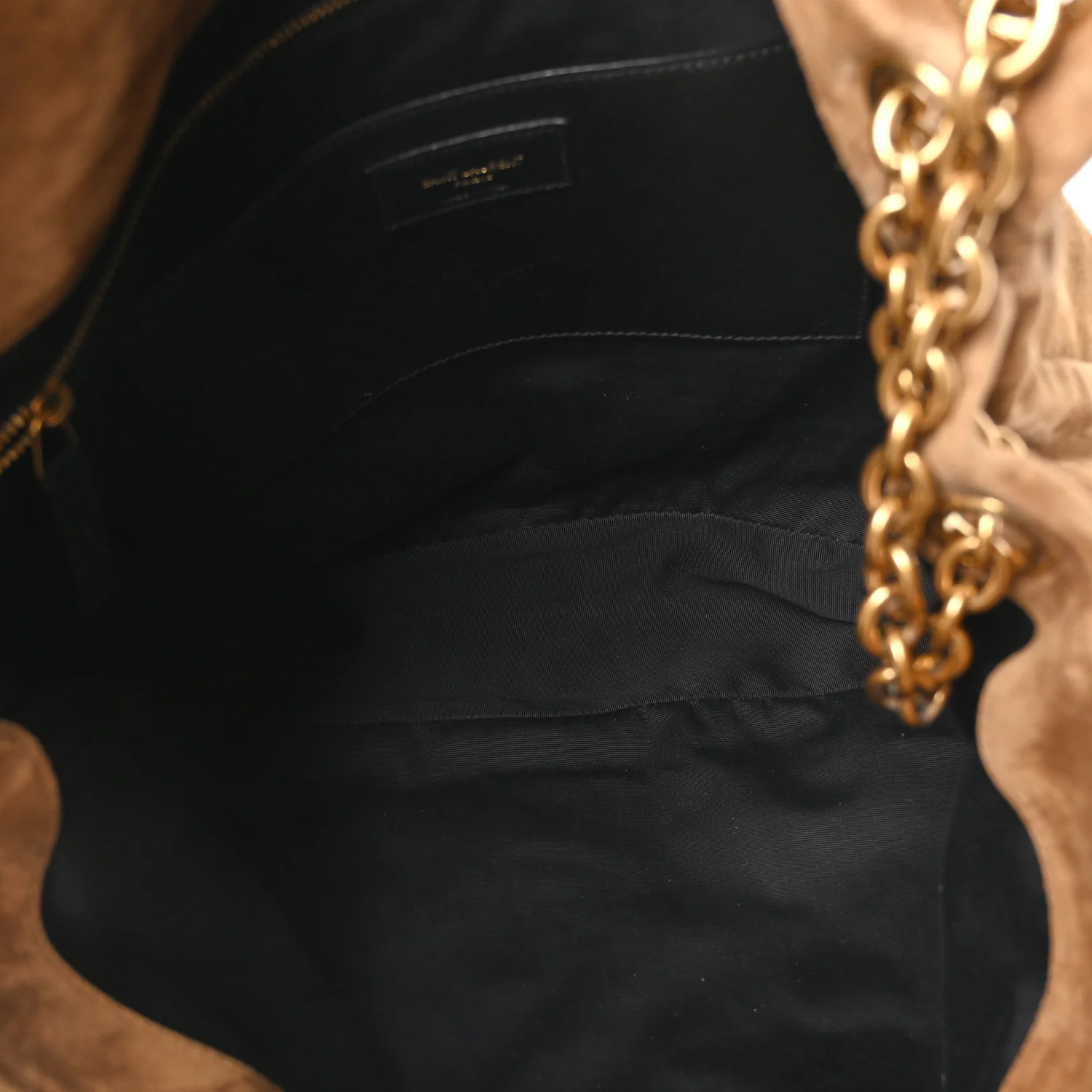 Suede Matelasse Monogram Large Jamie 4.3 Golden Leaf - Image 5