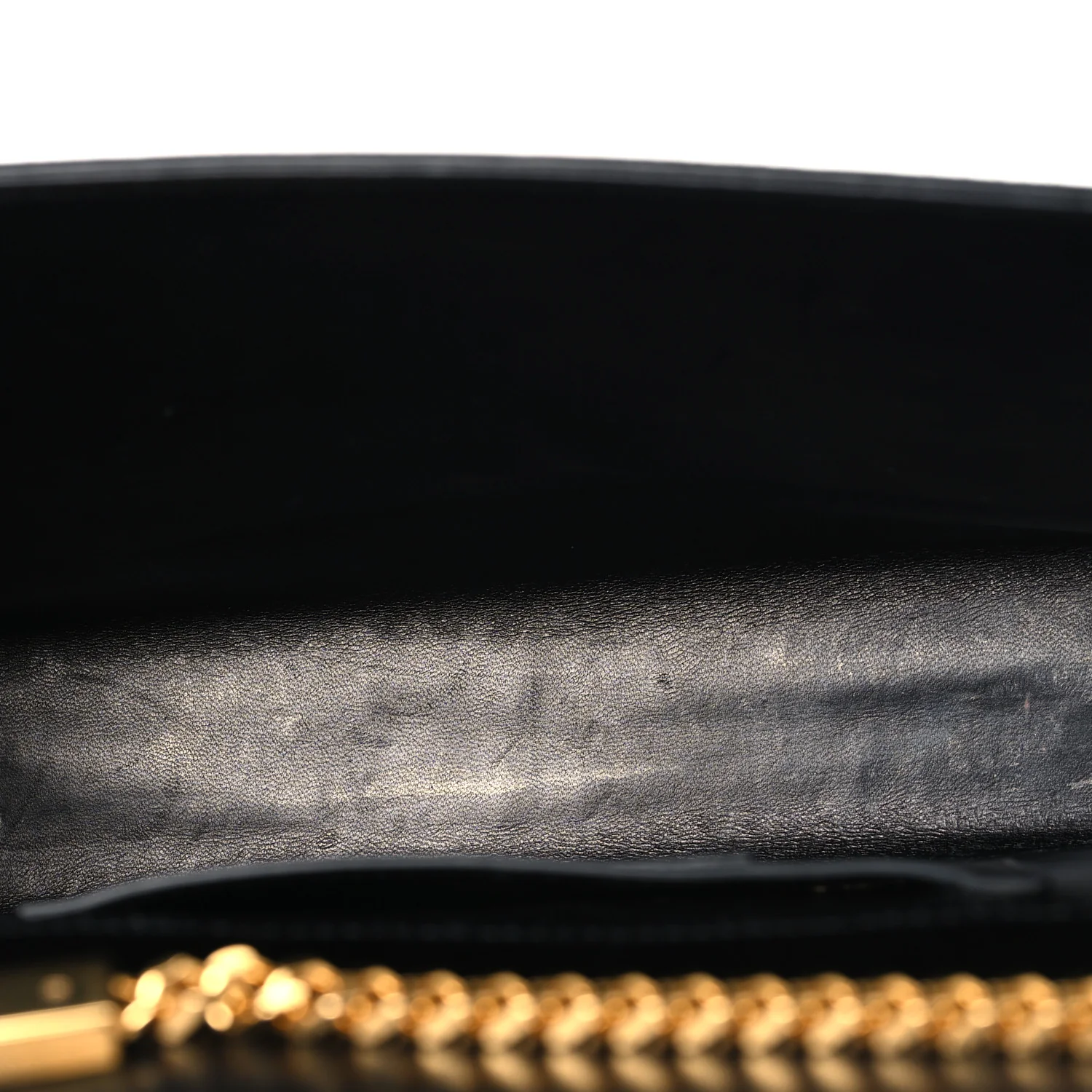 Suede Medium Monogram Kate Tassel Shoulder Bag Black - Image 5
