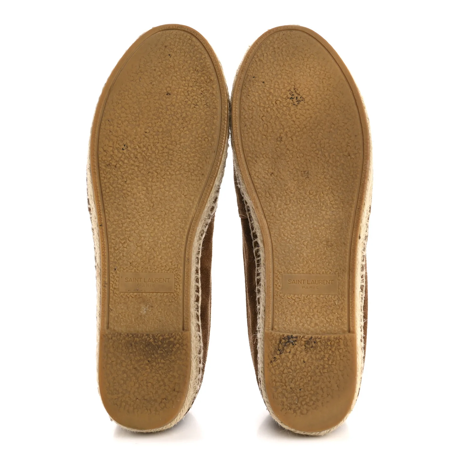 Suede Monogram Espadrilles 37 Brown - Image 6
