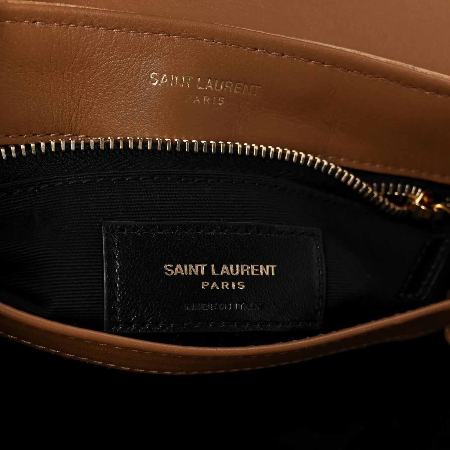 Suede Toy Loulou Shoulder Bag Cinnamon - Image 7