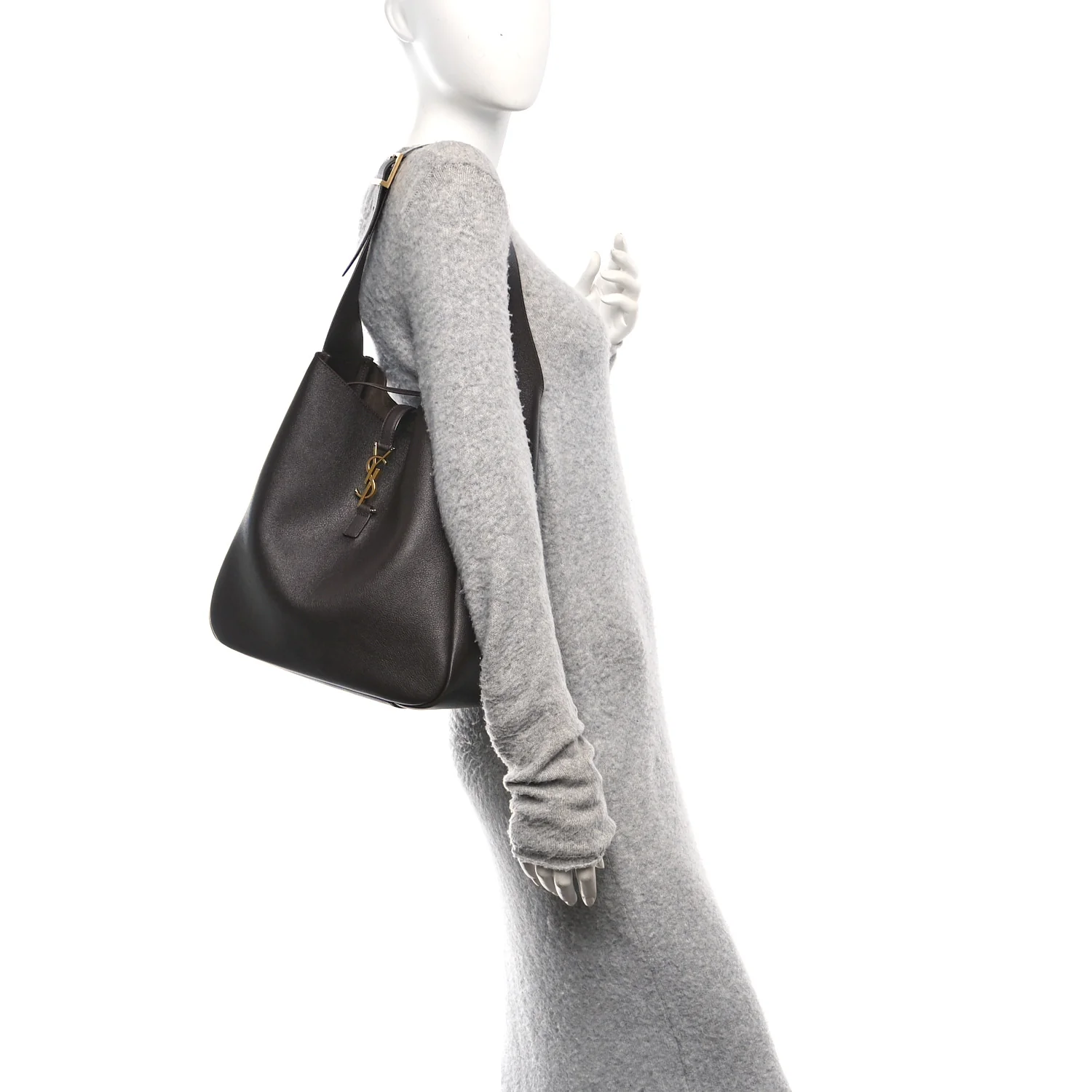 Supple Calfskin Large Le 5 A 7 Soft Hobo Chocolate - Image 2