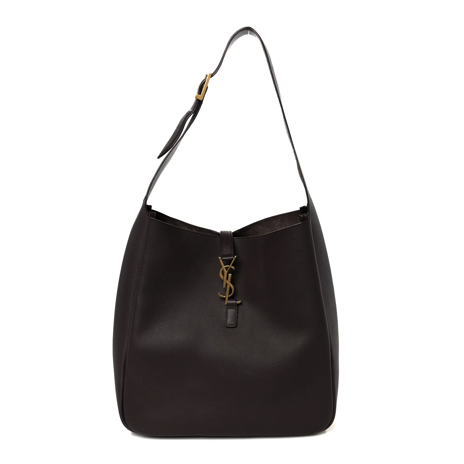 Supple Calfskin Large Le 5 A 7 Soft Hobo Raisin