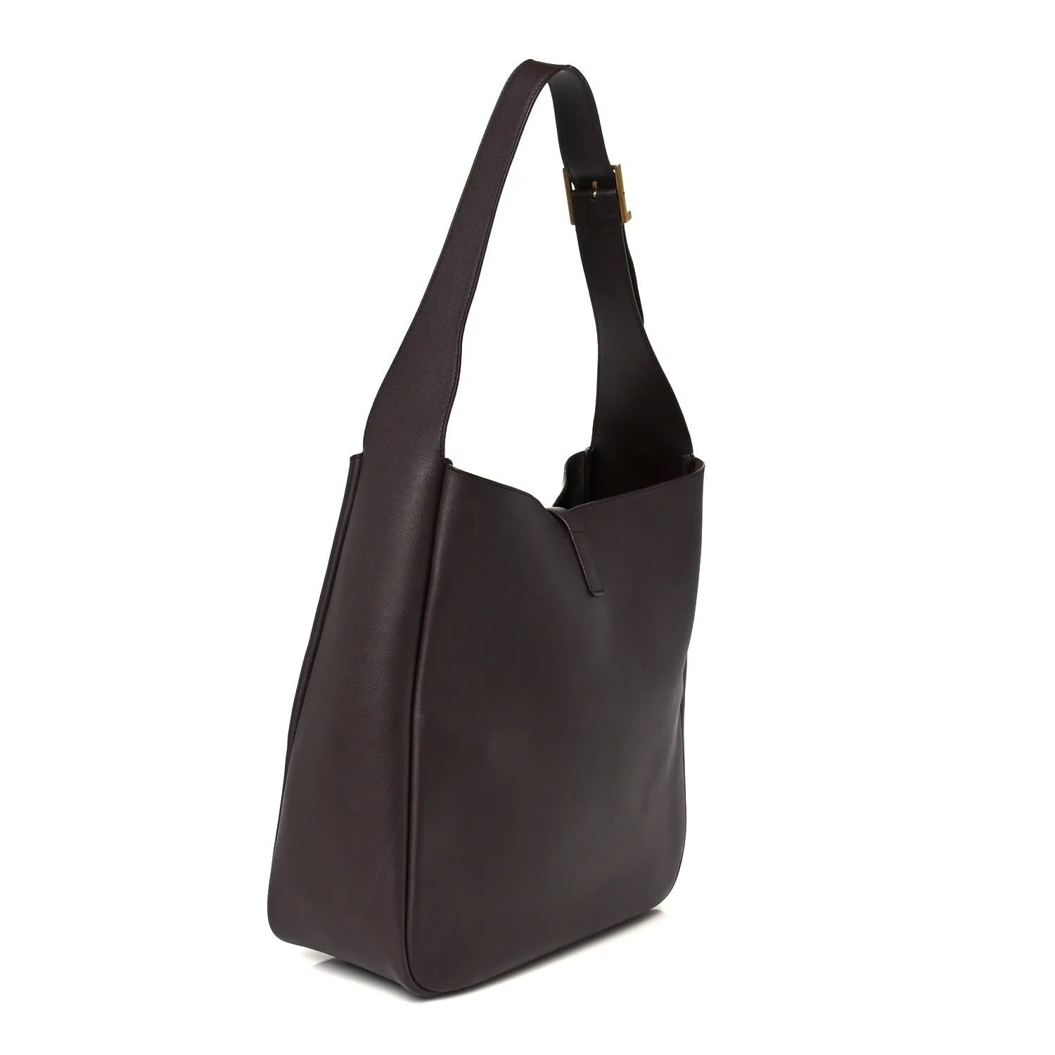 Supple Calfskin Large Le 5 A 7 Soft Hobo Raisin - Image 3